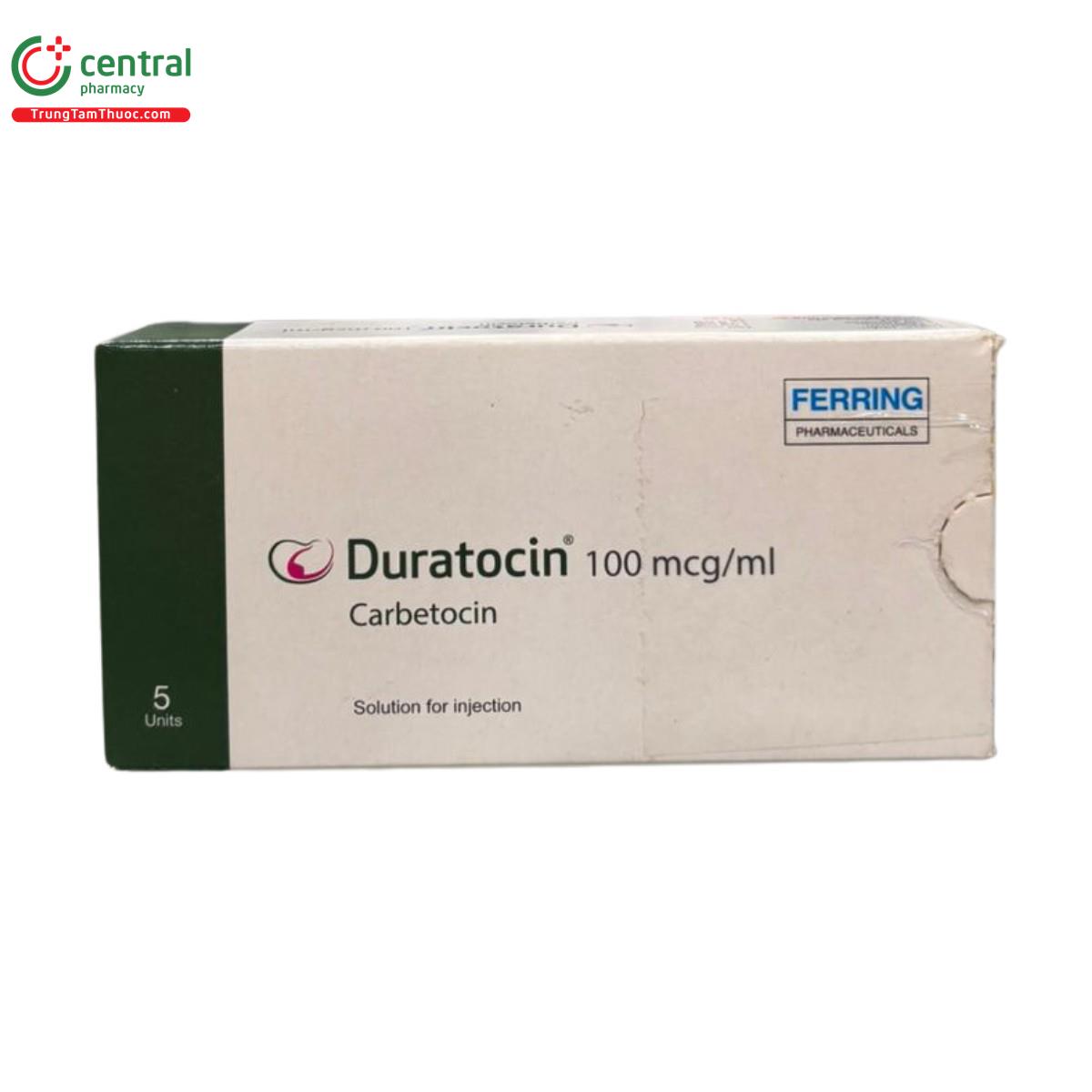 duratocin carbetocin 100 mcg ml 1 U8332 duratocin carbetocin 100 mcg ml 1 U8332