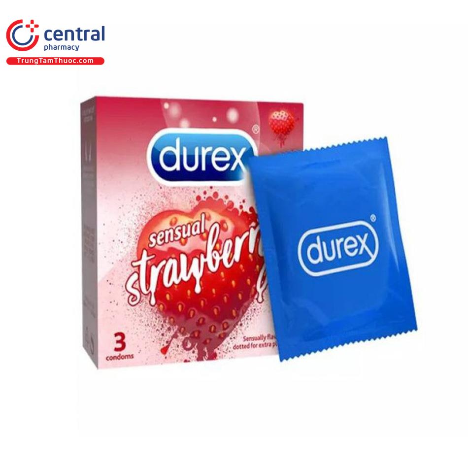 durex sensual strawberry 3 A0343