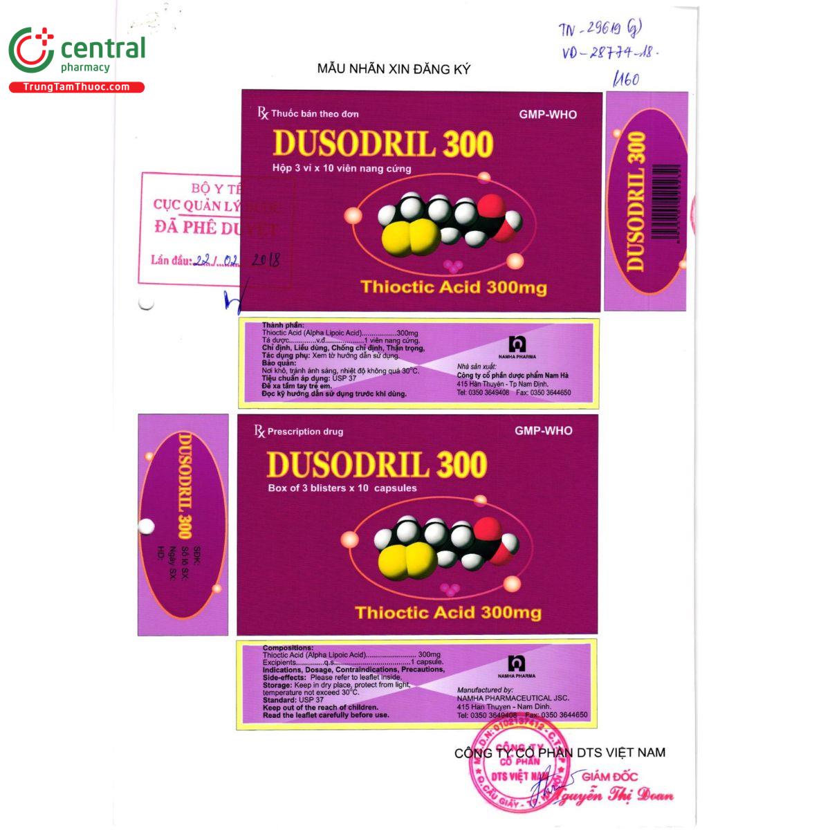 dusodril 300 2 B0710 dusodril 300 2 B0710