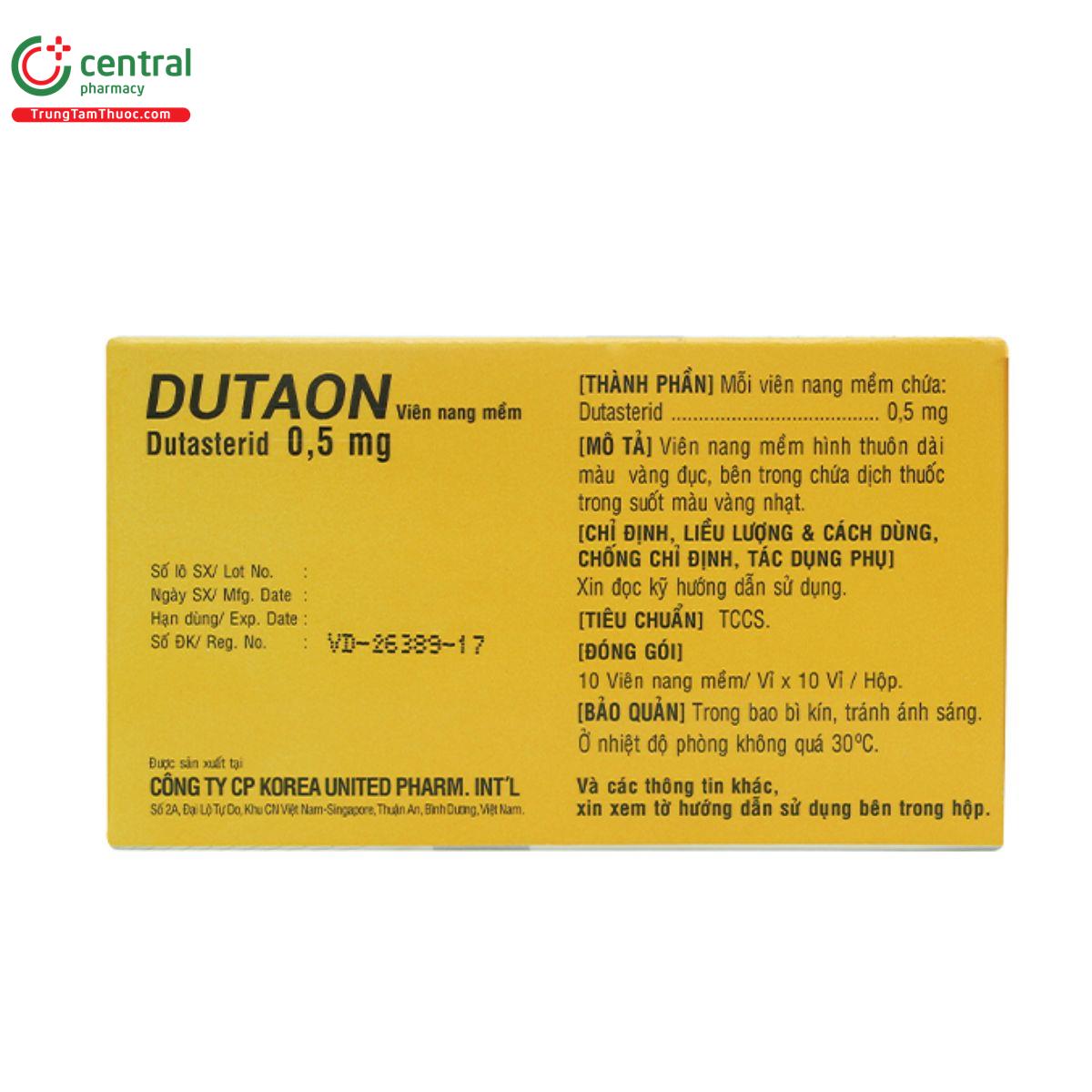 dutaon 05mg 4 F2401 dutaon 05mg 4 F2401