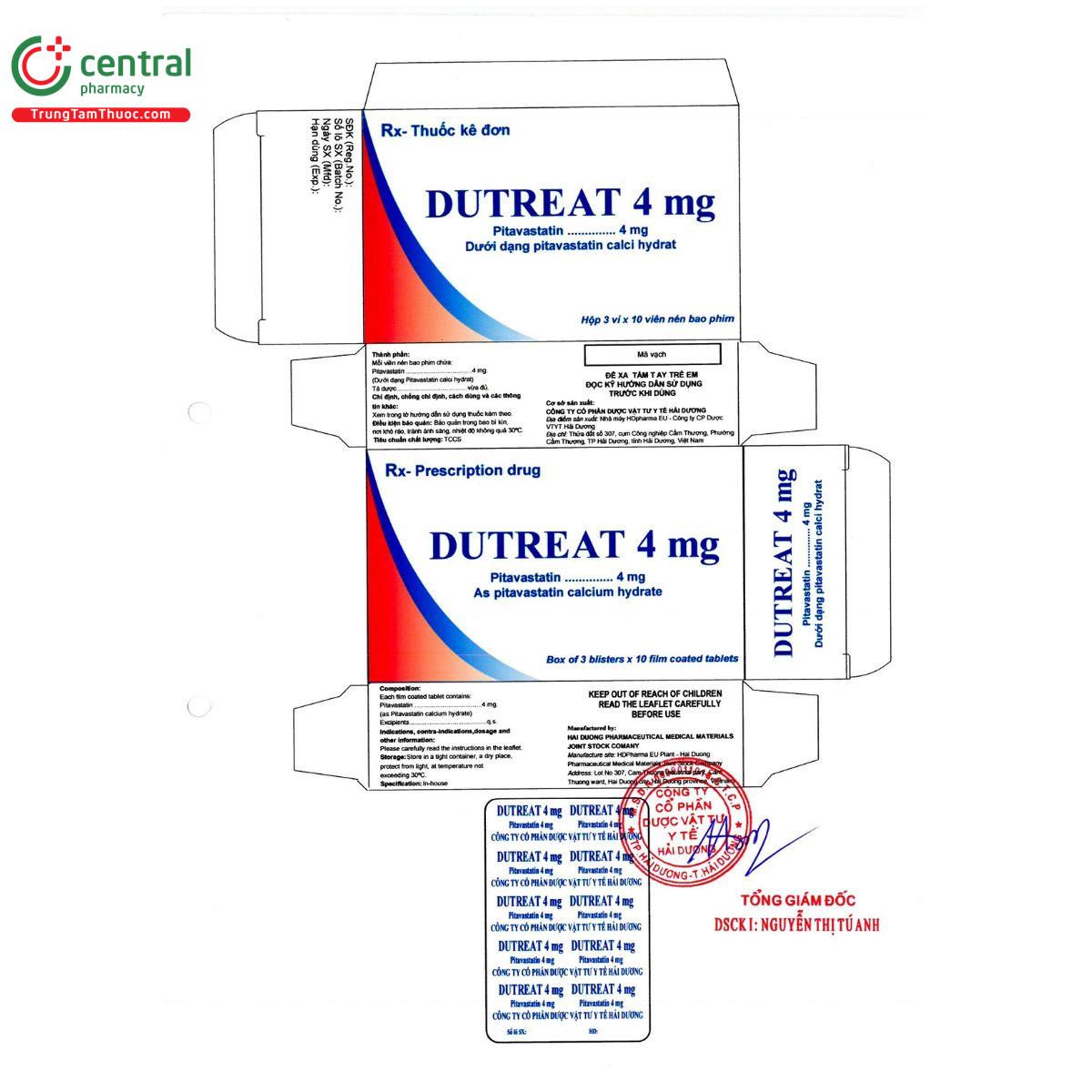 dutreat 4mg 2 B0450 dutreat 4mg 2 B0450