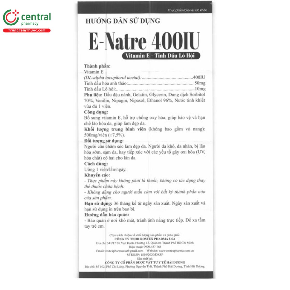 e nature 400iu 8 K4042