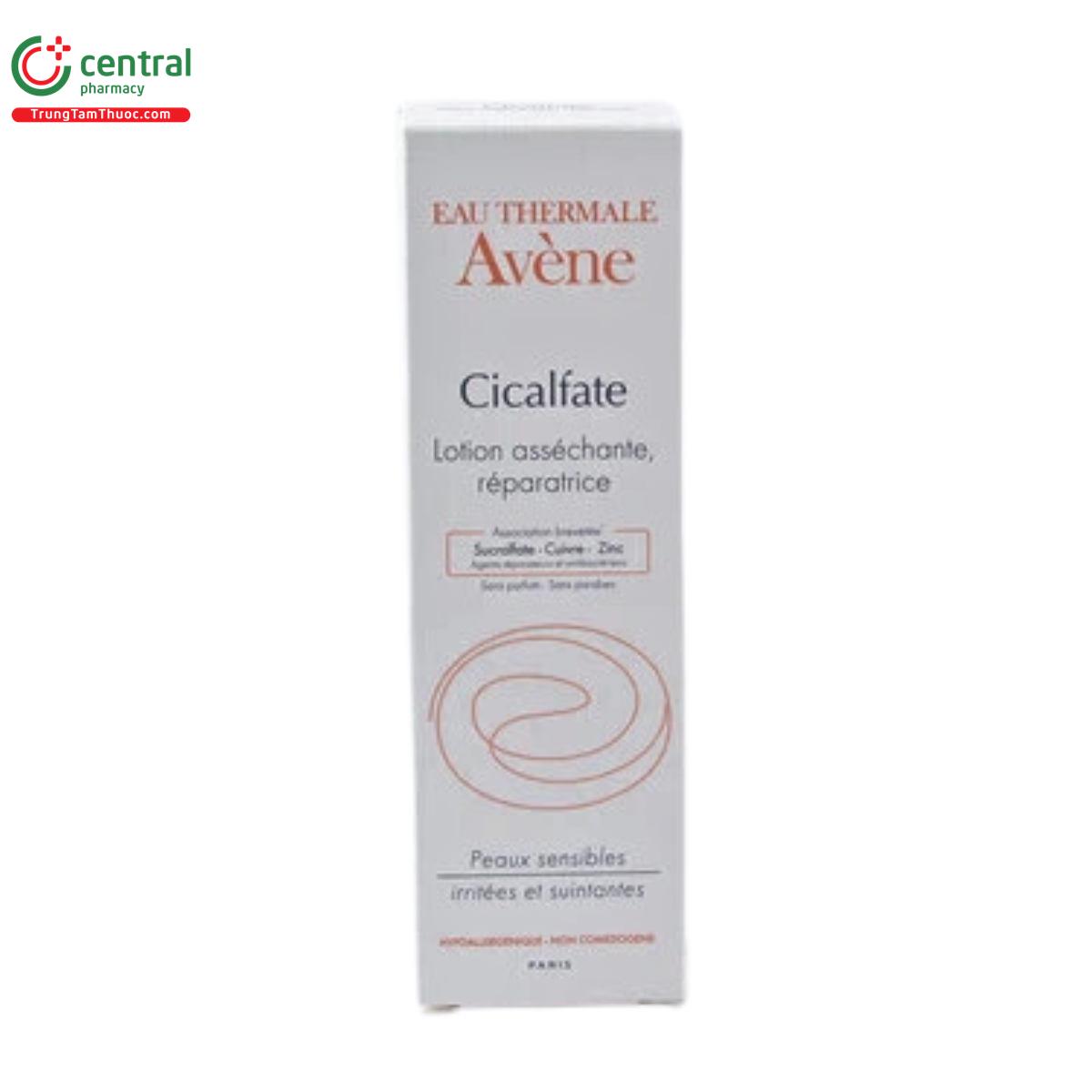 eau thermale avene cicalfate lotion 5 D1517