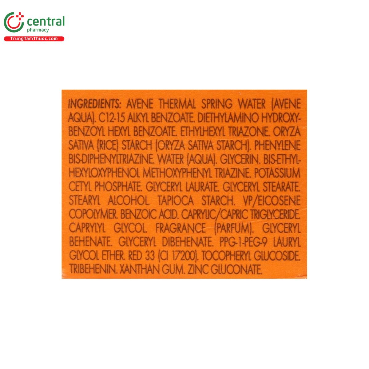 eau thermale avene cleanance spf50 10 U8844