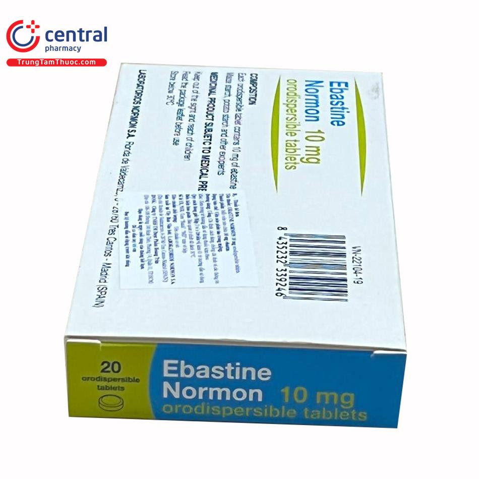 ebastine normon 10mg 6 H3317