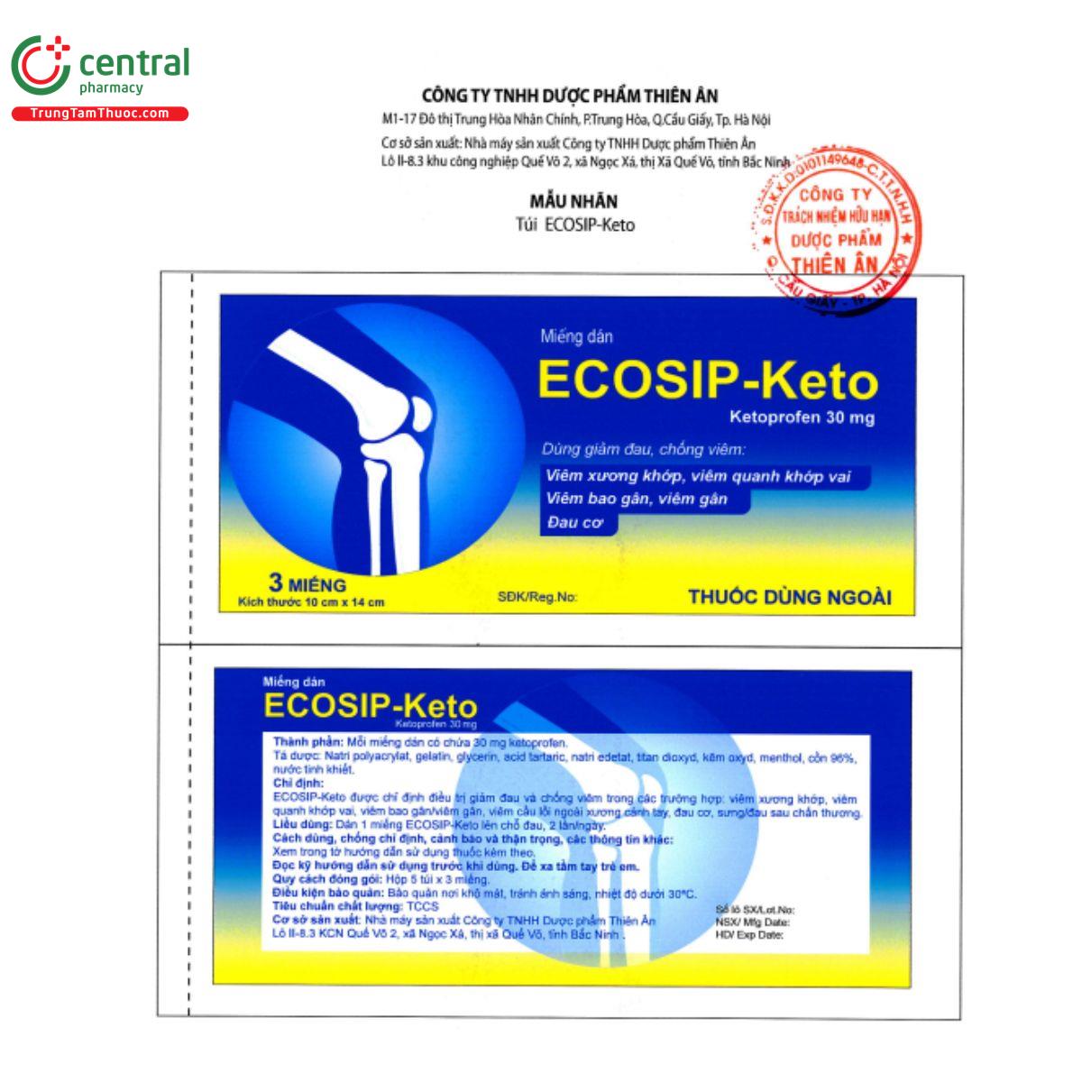 ecosip keto 5 T8306