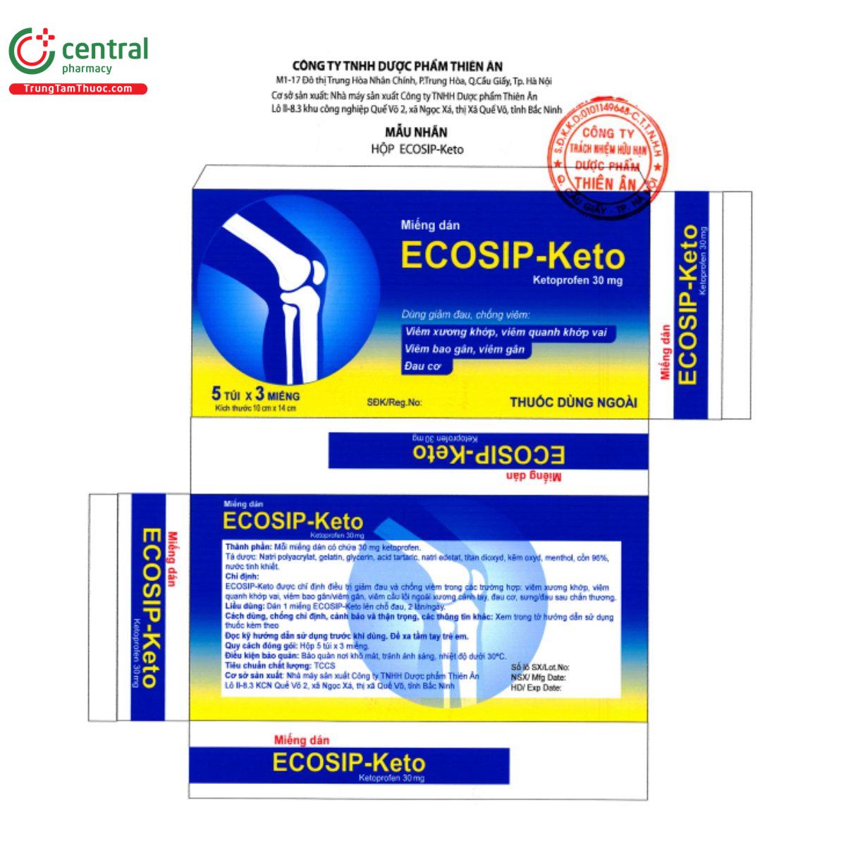 ecosip keto 6 M4757