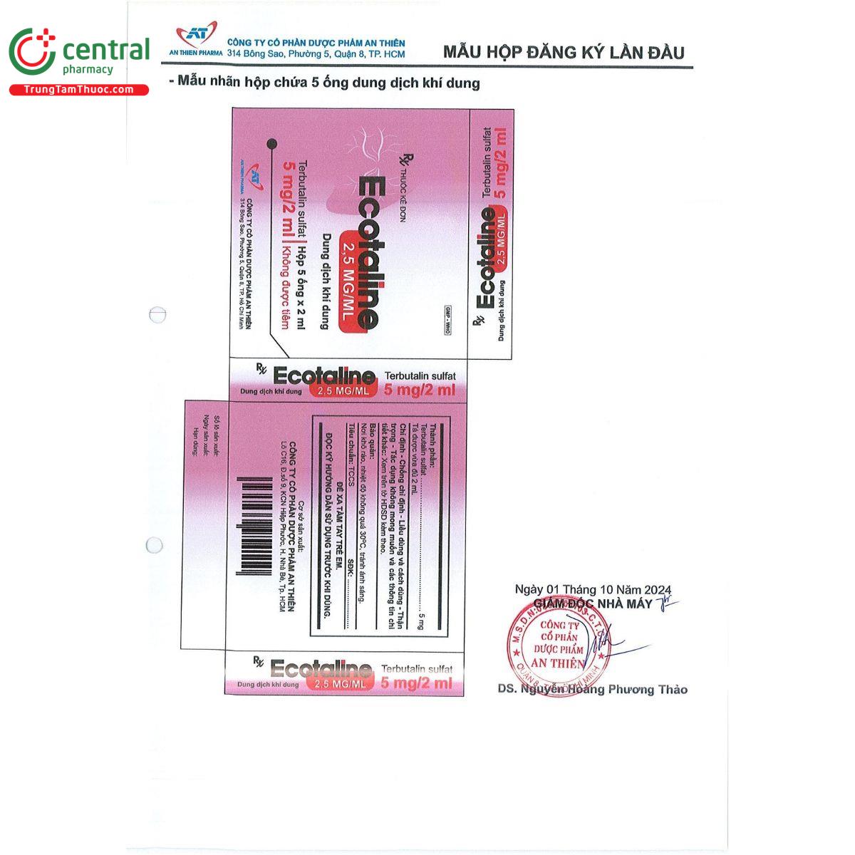 ecotaline 25mg ml 2 B0051 ecotaline 25mg ml 2 B0051
