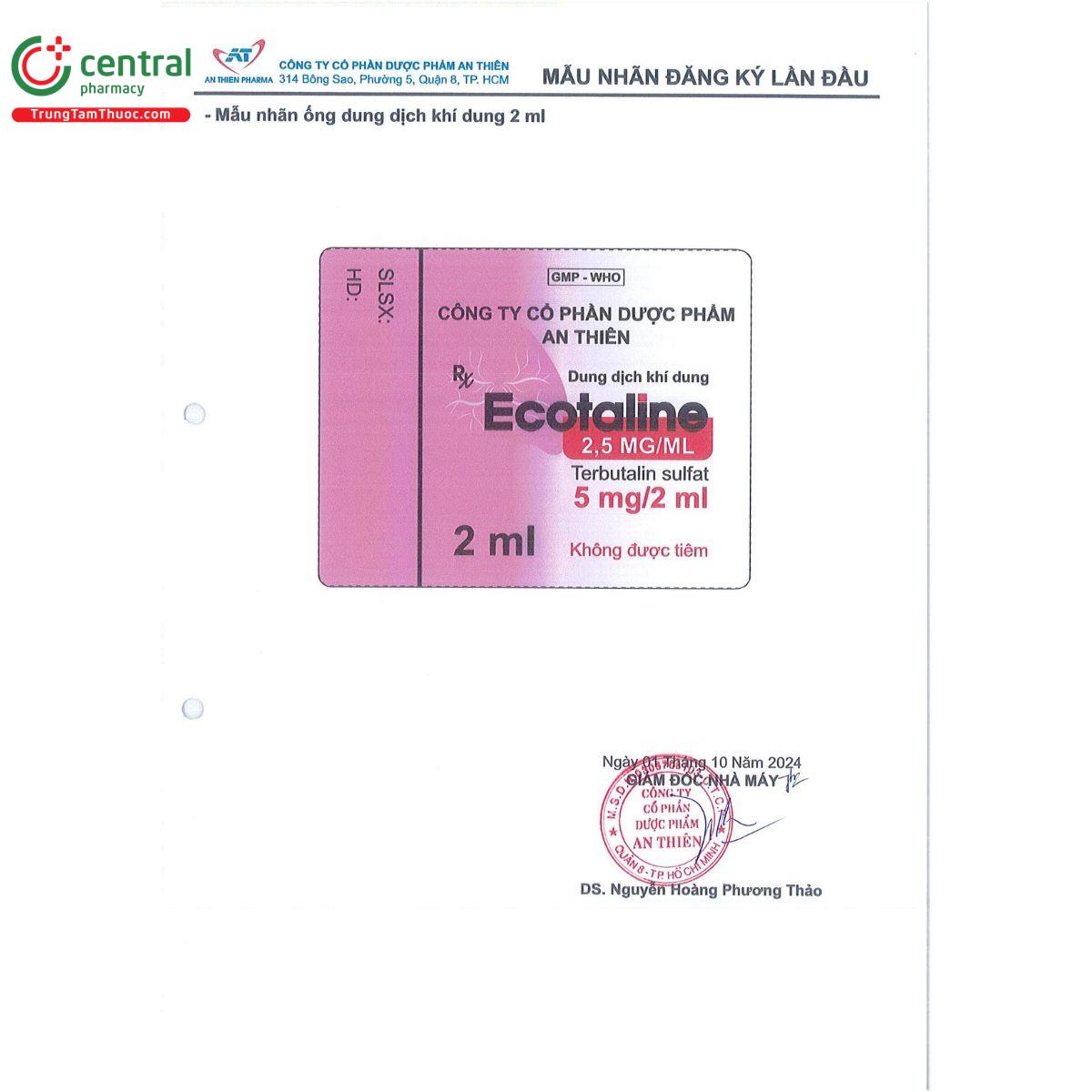 ecotaline 25mg ml 3 I3688 ecotaline 25mg ml 3 I3688