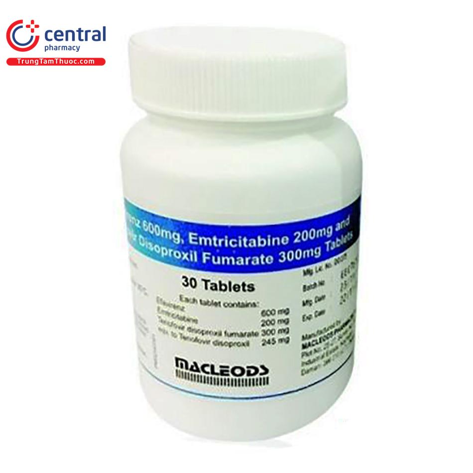 efavirenz emtricitabine tenofovir disoproxil 3 N5833
