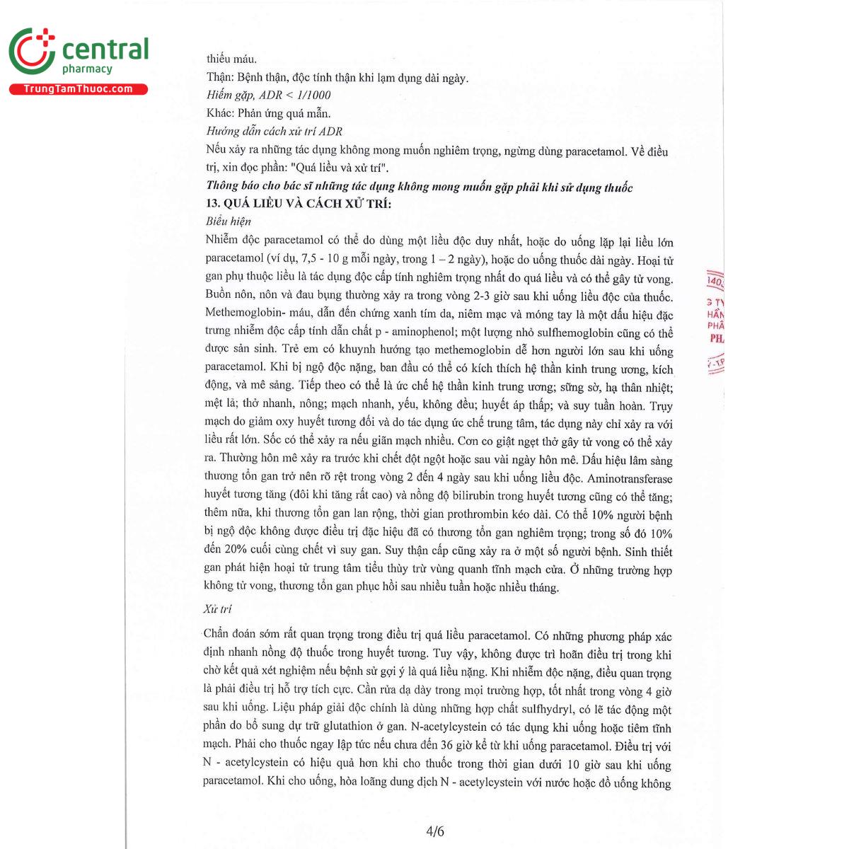 effe para tp 500mg 8 I3550