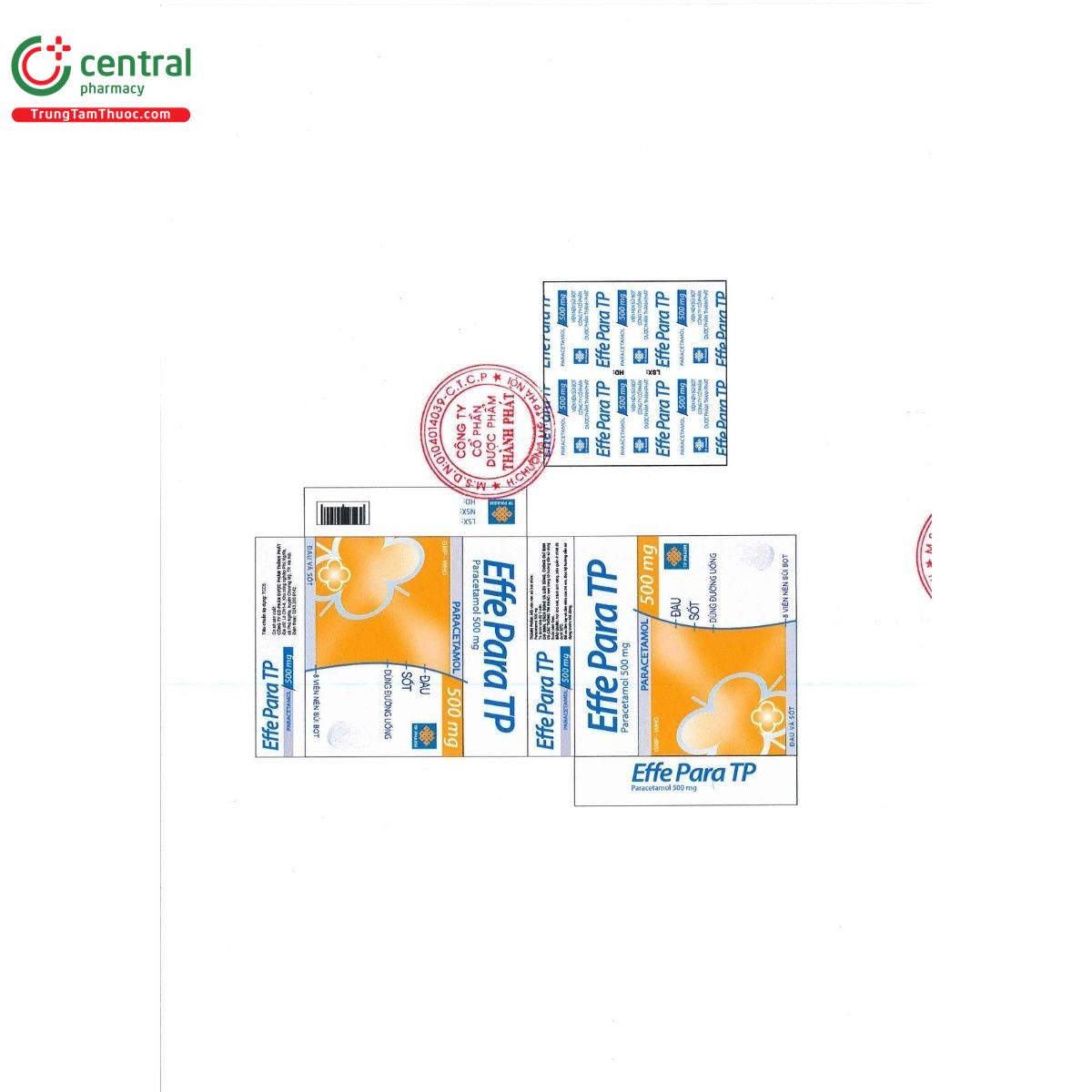 effe para tp 500mg U8165