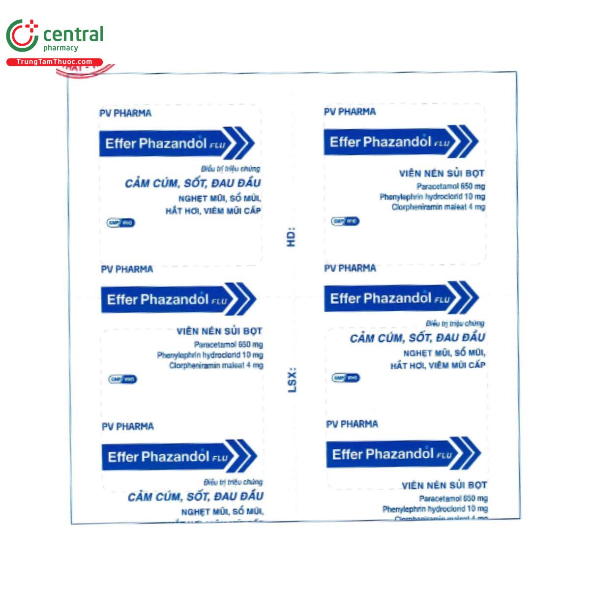 effer phazandol flu 6 S7755