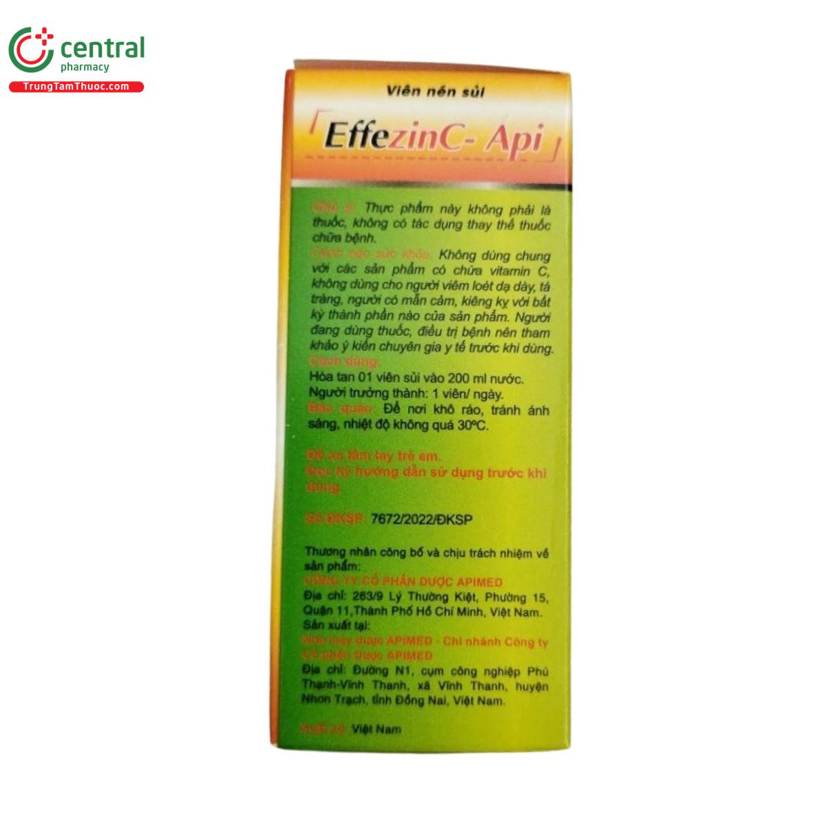 effezinc api 2 K4054 effezinc api 2 K4054
