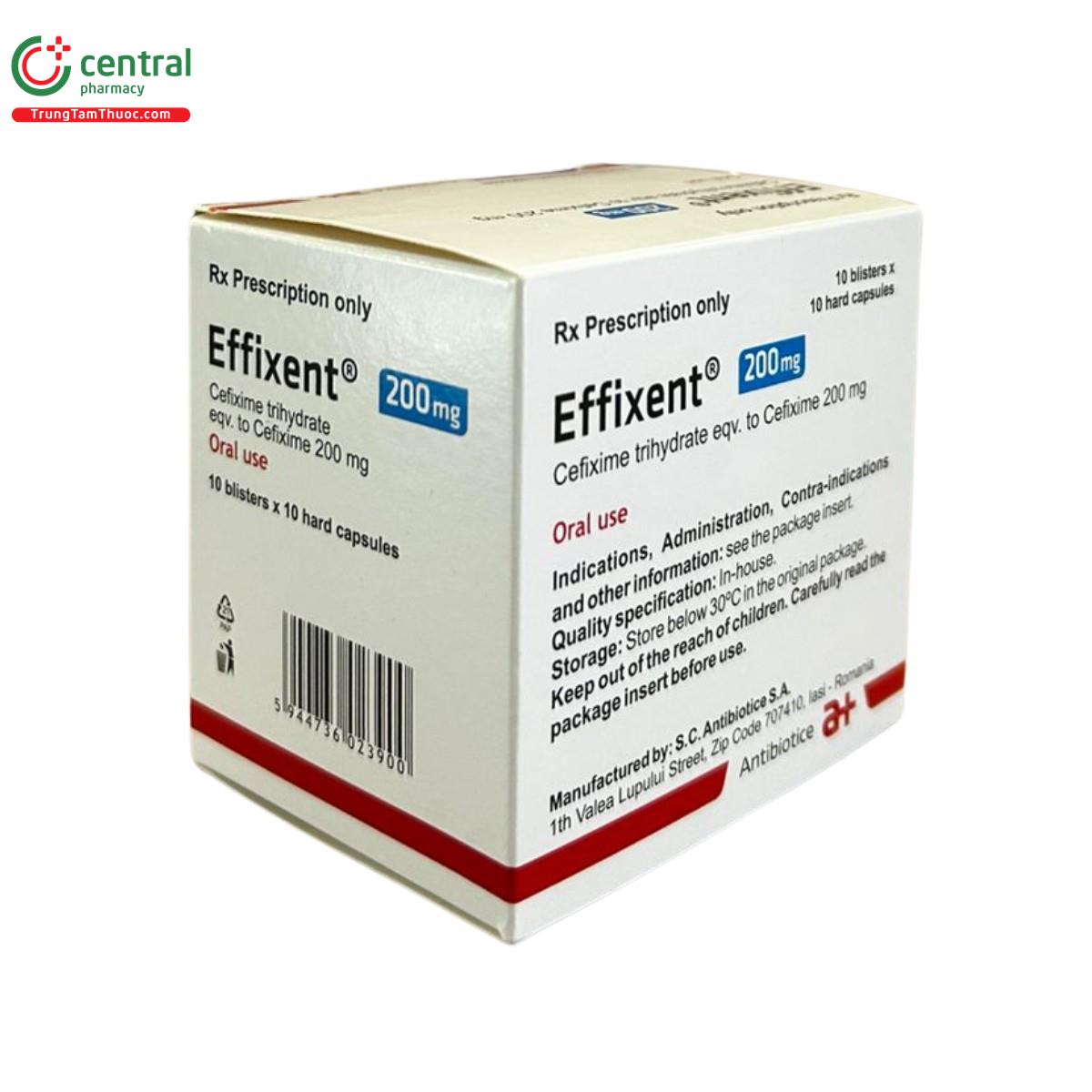 effixent 200mg 4 L4600