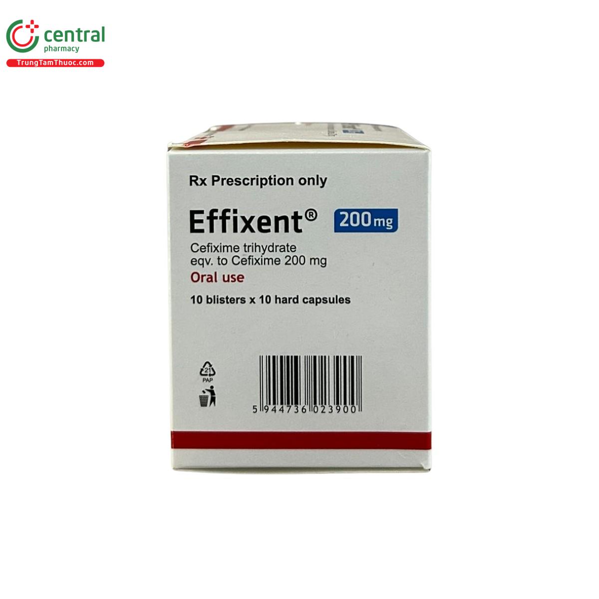 effixent 200mg 5 S7346