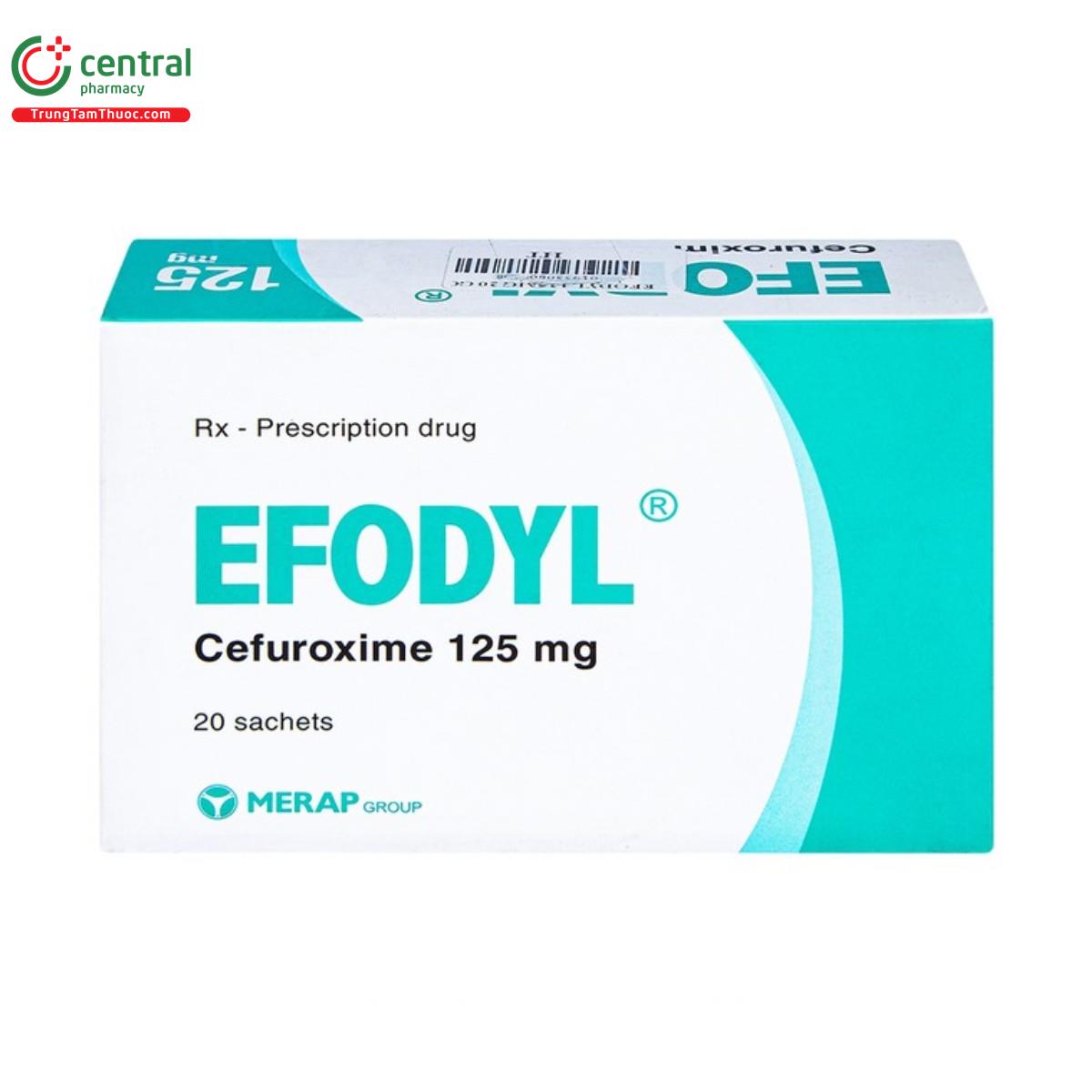 efodyl 125mg 2 M5032