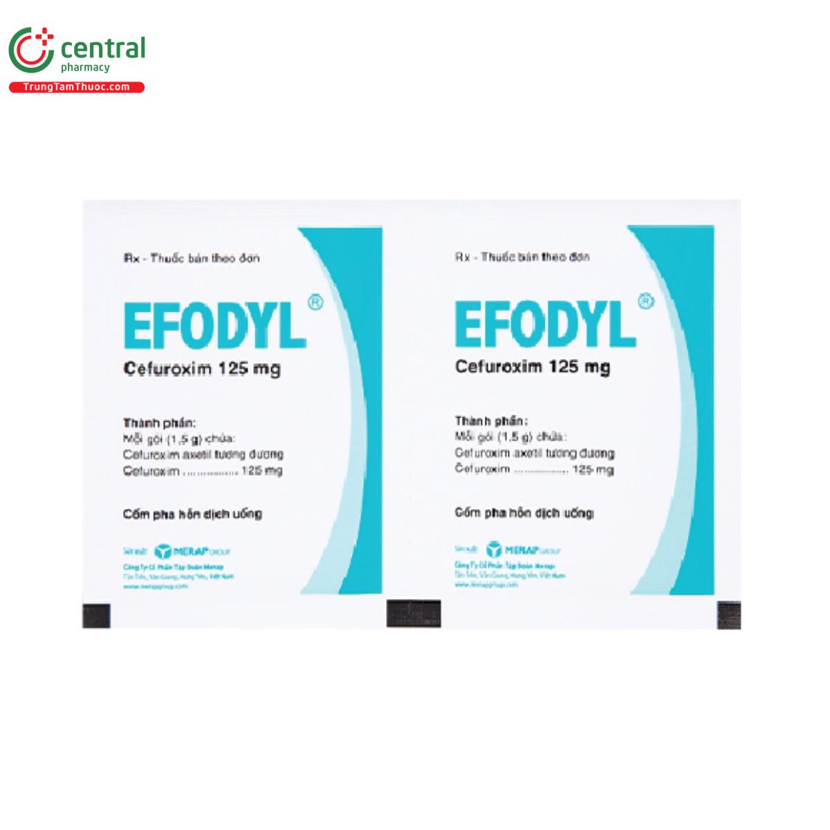 efodyl 125mg 5 K4634