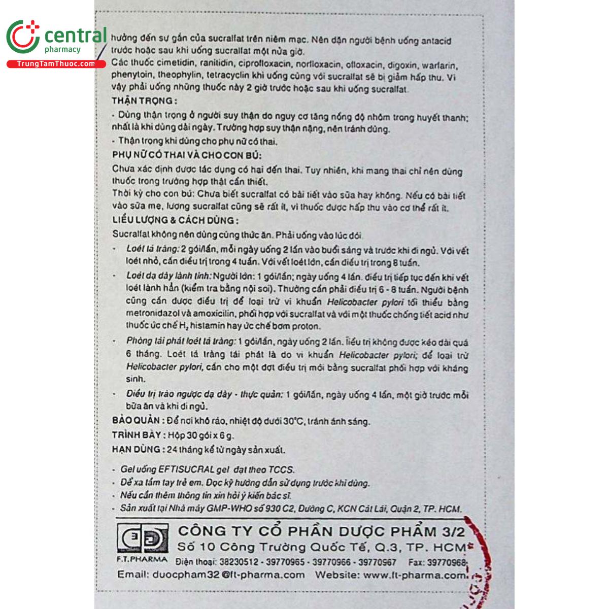 eftisucral gel 1g 5 P6402 eftisucral gel 1g 5 P6402