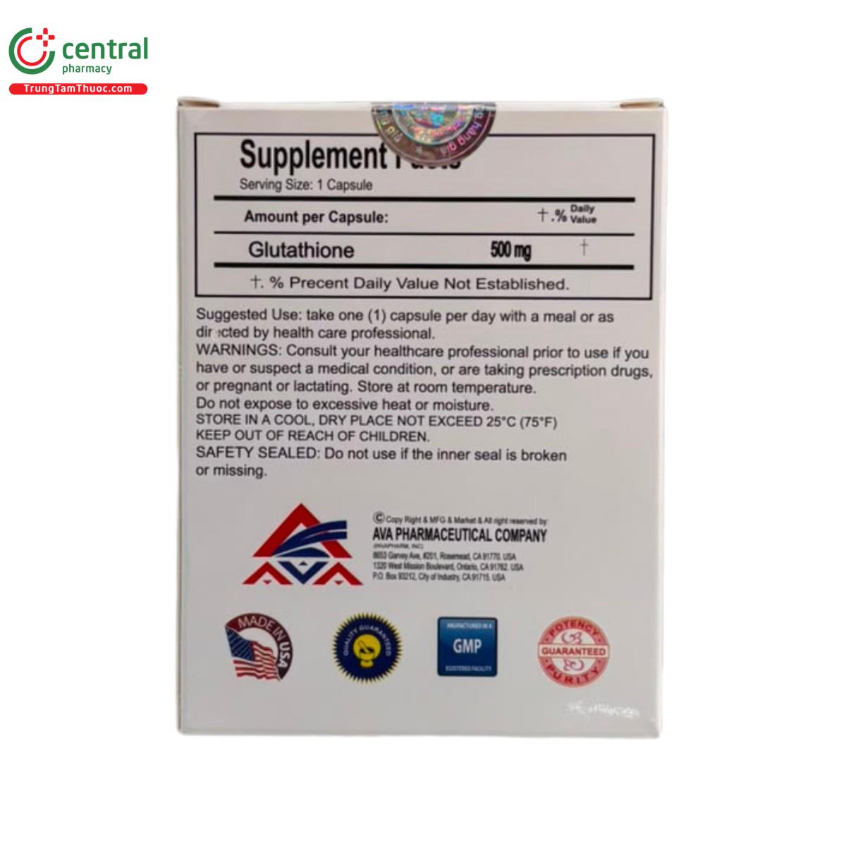 egocare glutathione 500 2 R7676 egocare glutathione 500 2 R7676