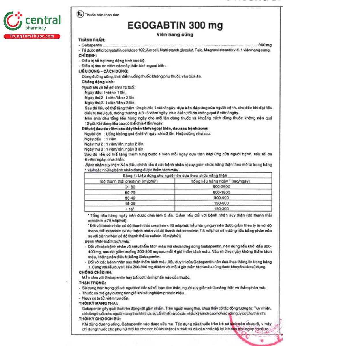 egogabtin 300mg 4 J3221 egogabtin 300mg 4 J3221