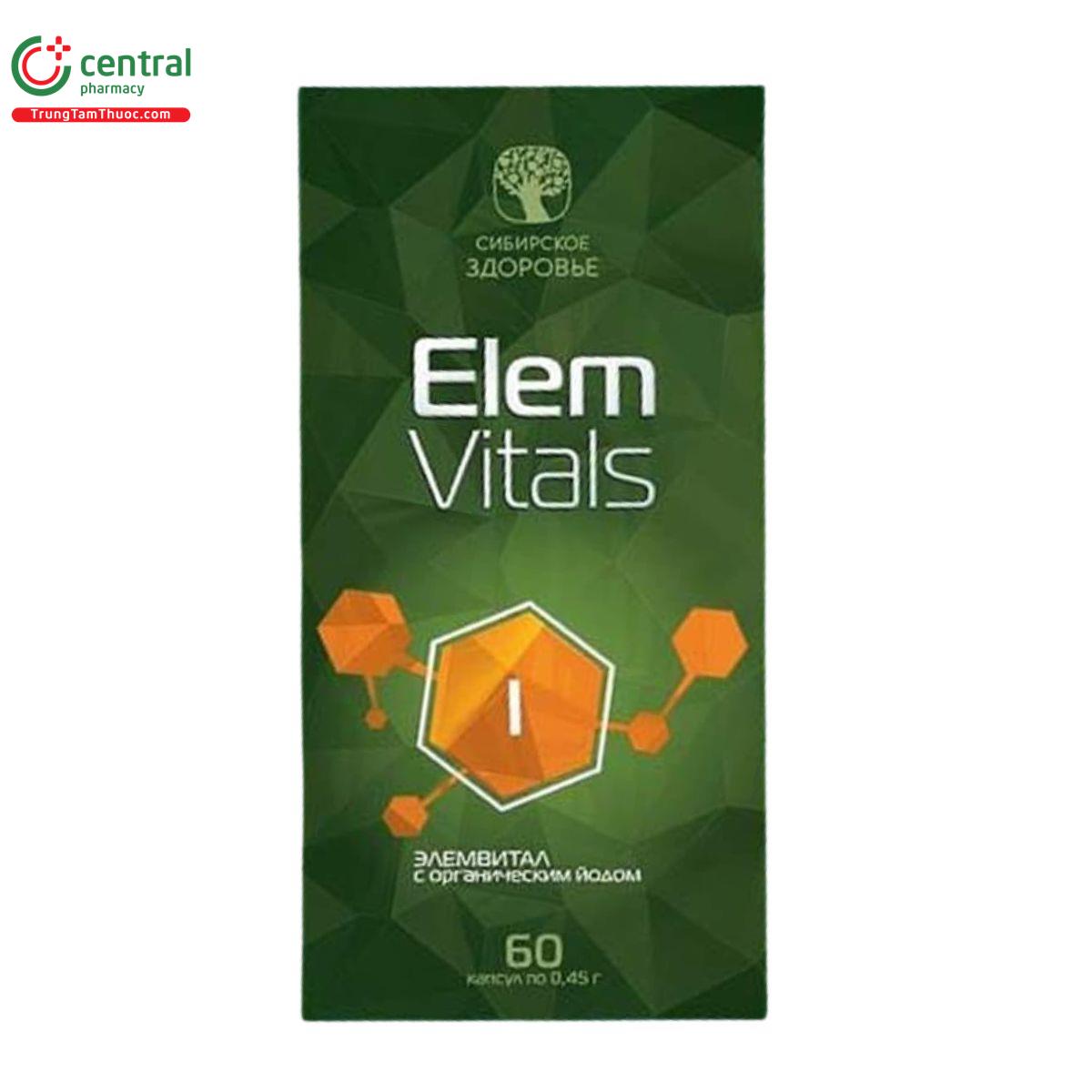 elemvitals iodine 3 G2310