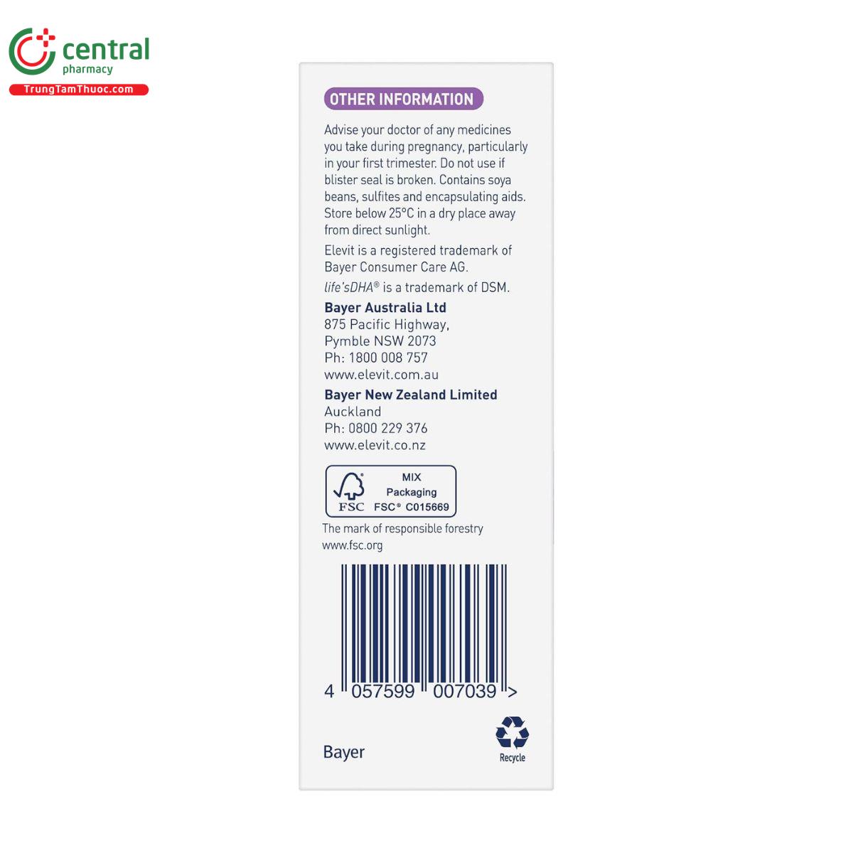 elevit dha choline pregnancy 5 N5344 elevit dha choline pregnancy 5 N5344