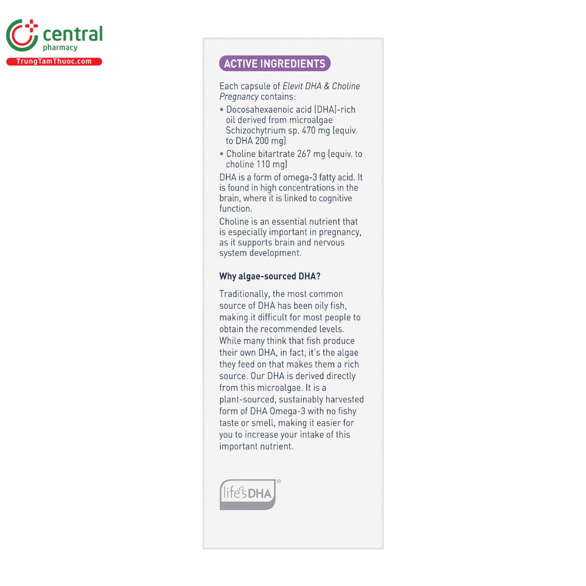 elevit dha choline pregnancy 6 F2615 elevit dha choline pregnancy 6 F2615