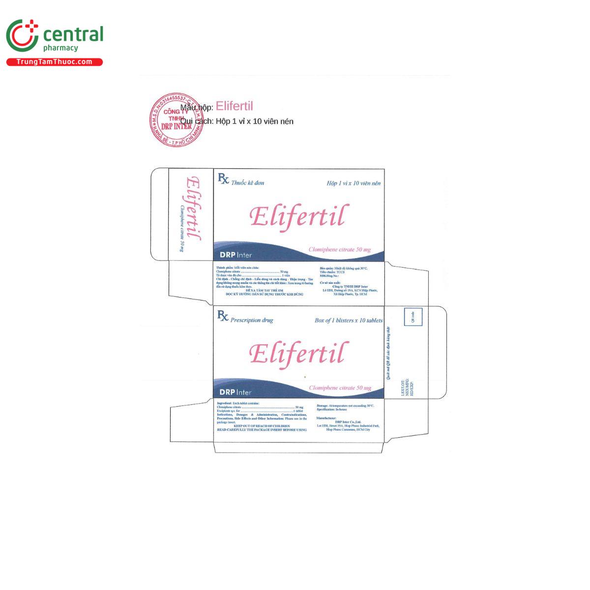 elifertil 50mg 2 O6412