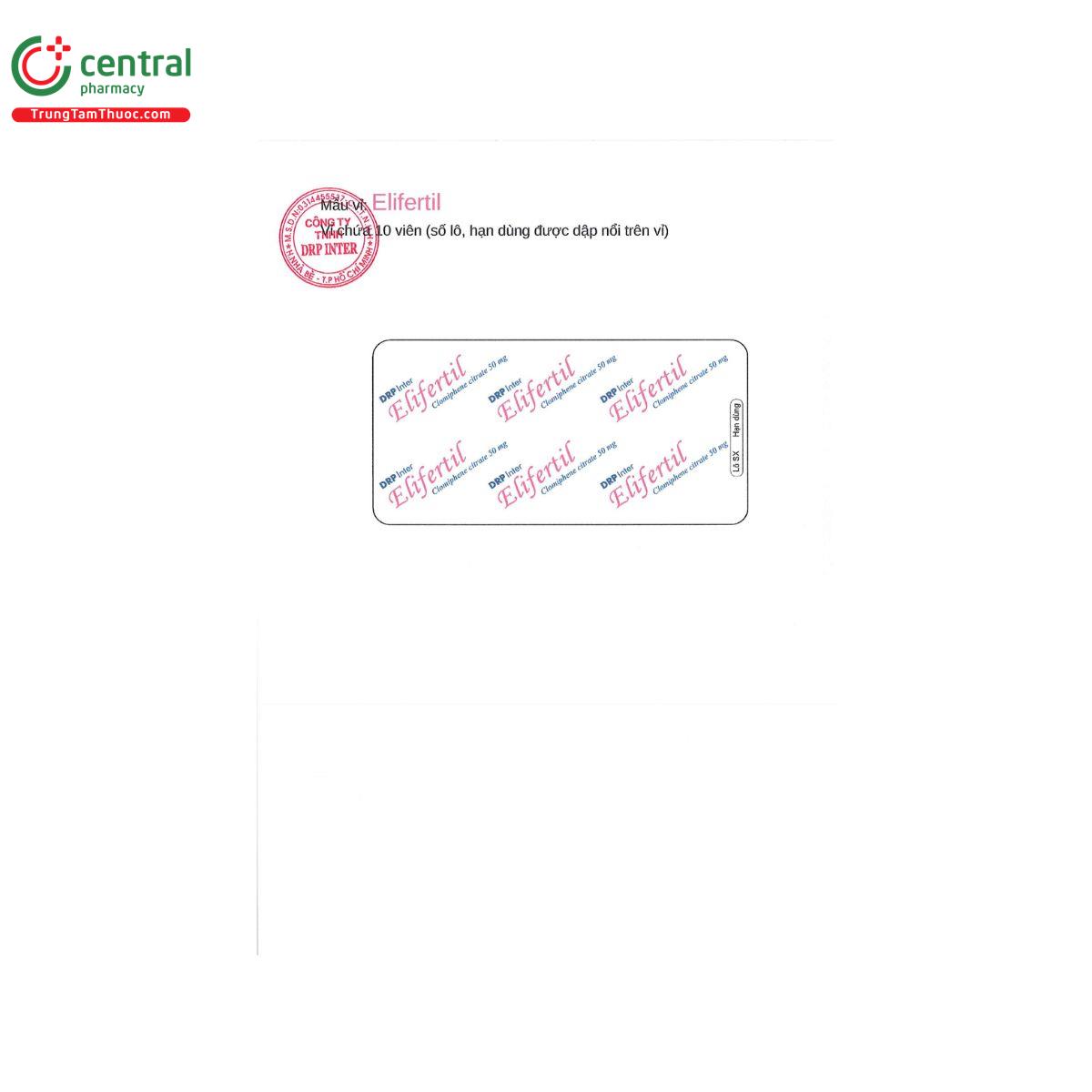elifertil 50mg 4 G2875