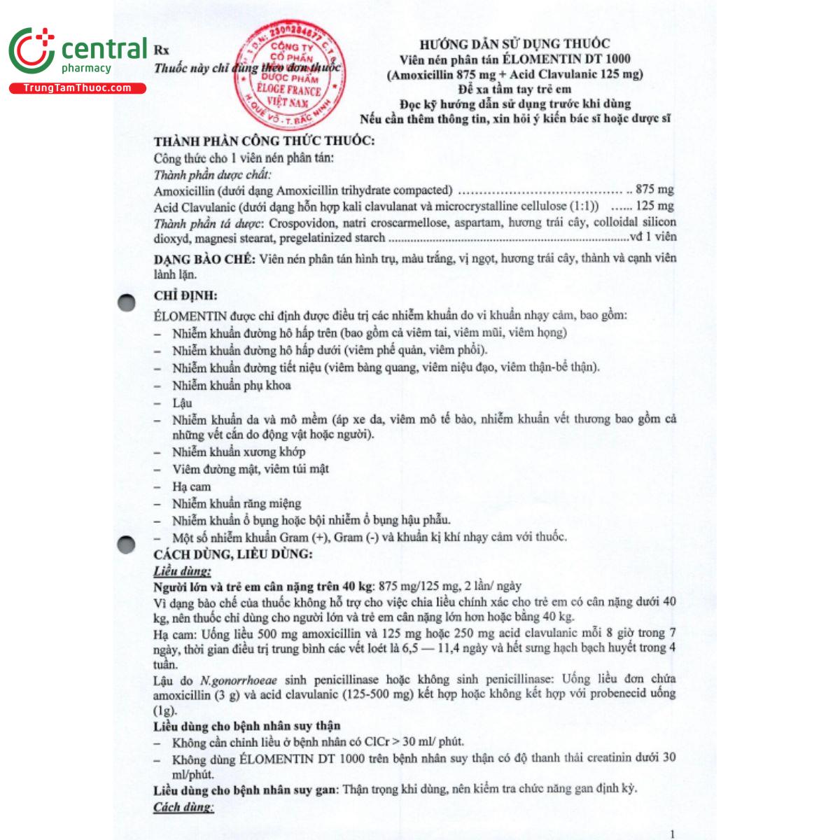 elomentin dt 1000 3 P6711