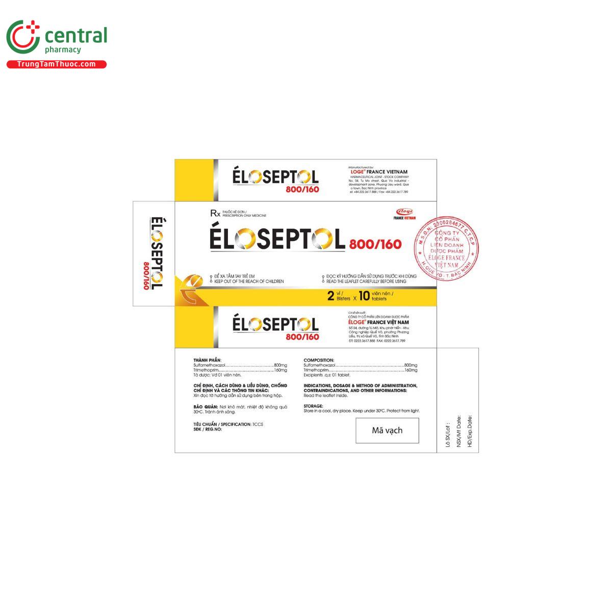 eloseptol 800 160 3 T7275 eloseptol 800 160 3 T7275