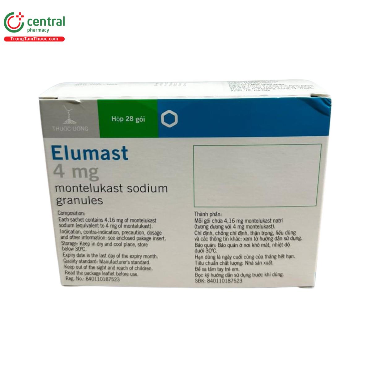 elumast 4mg 4 F2218 elumast 4mg 4 F2218