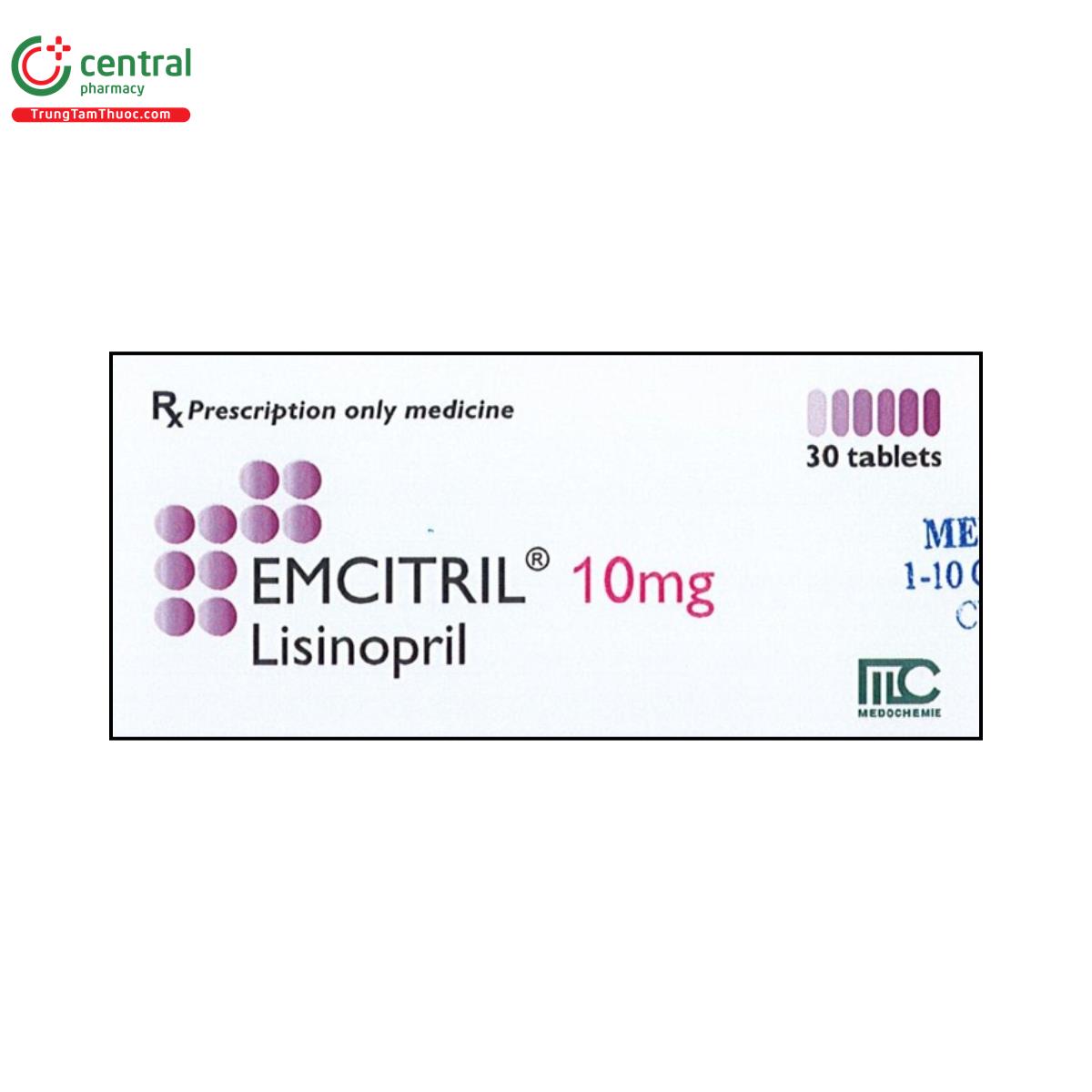 emcitril 10mg 1 J4500
