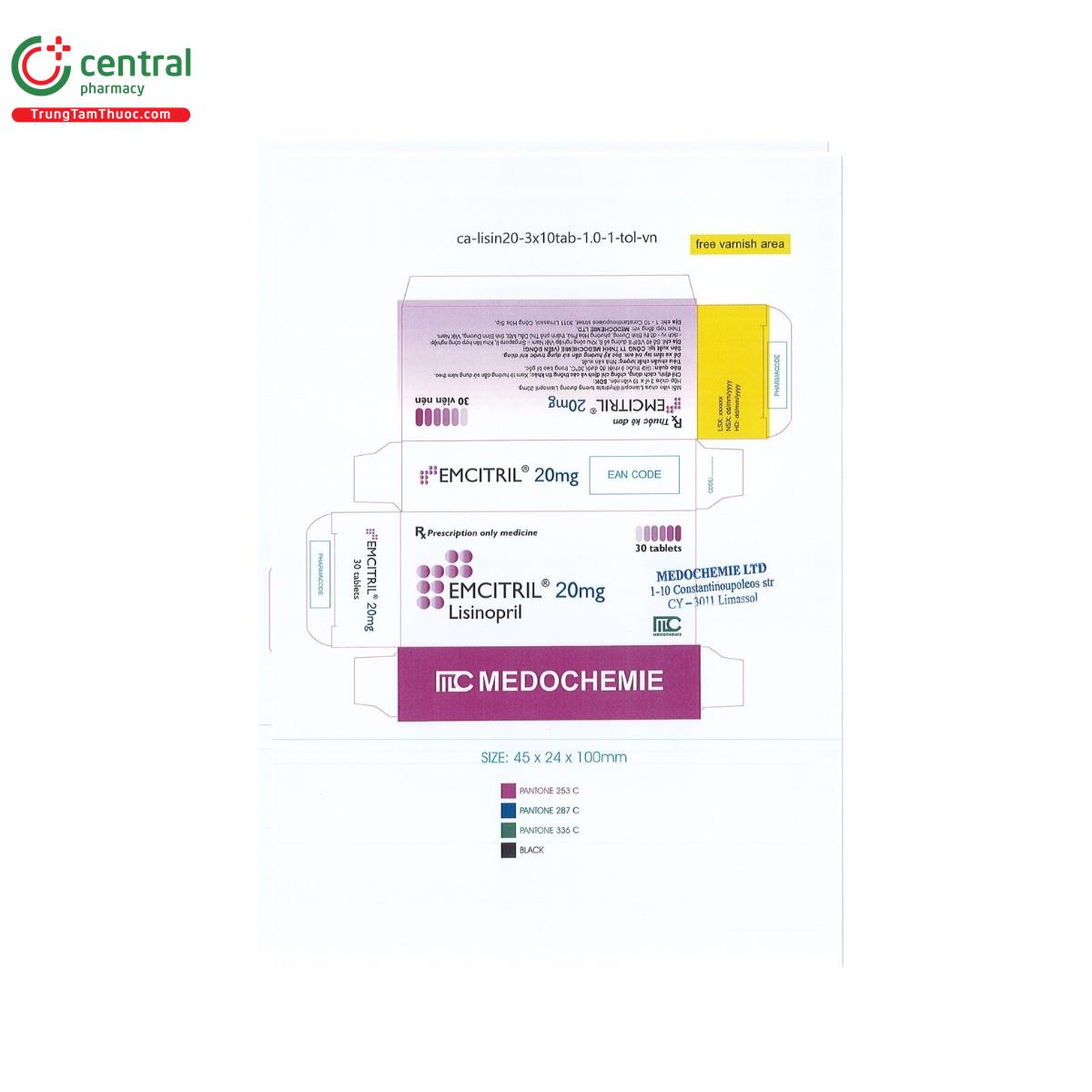 emcitril 20mg 2 I3225 emcitril 20mg 2 I3225