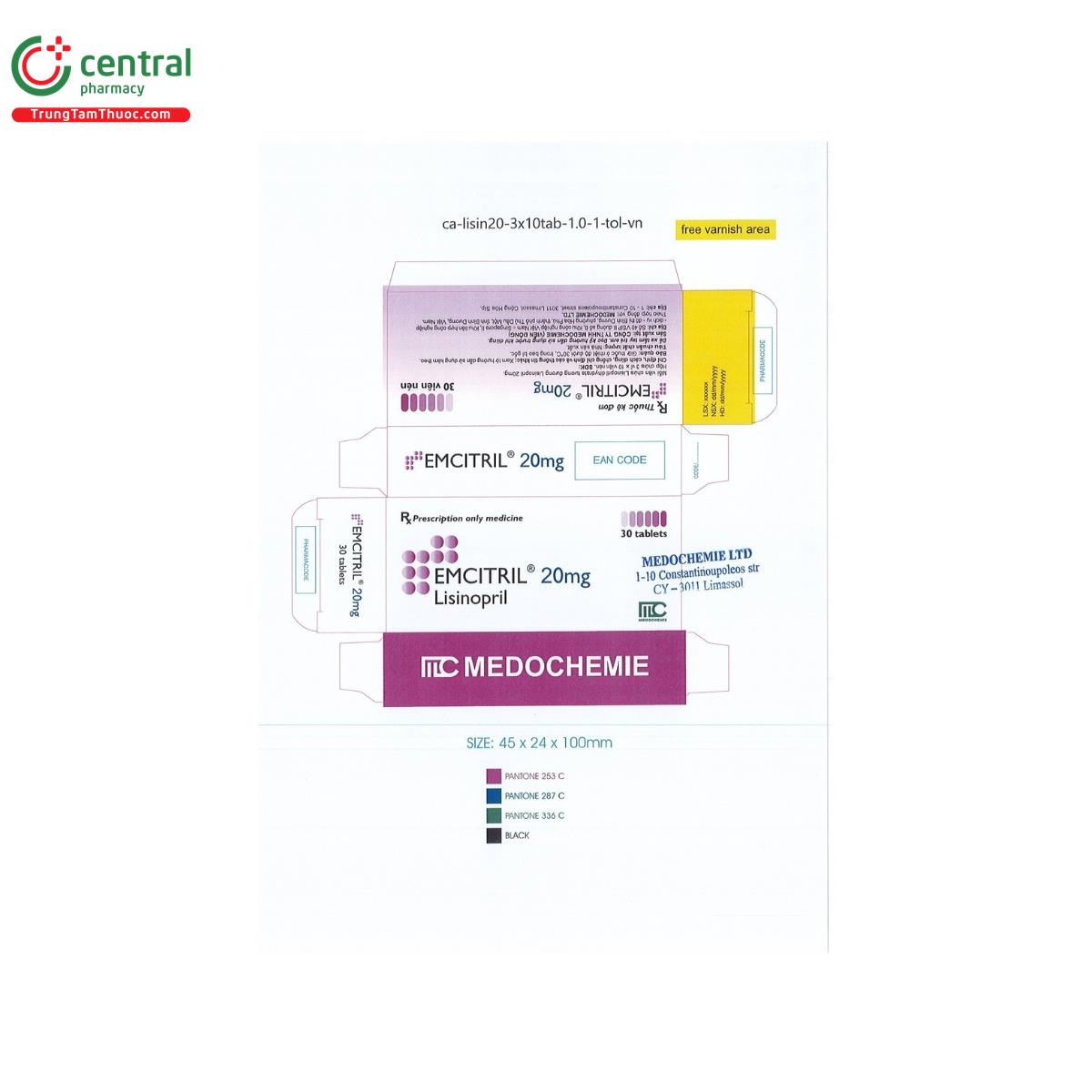 emcitril 20mg 3 L4214 emcitril 20mg 3 L4214