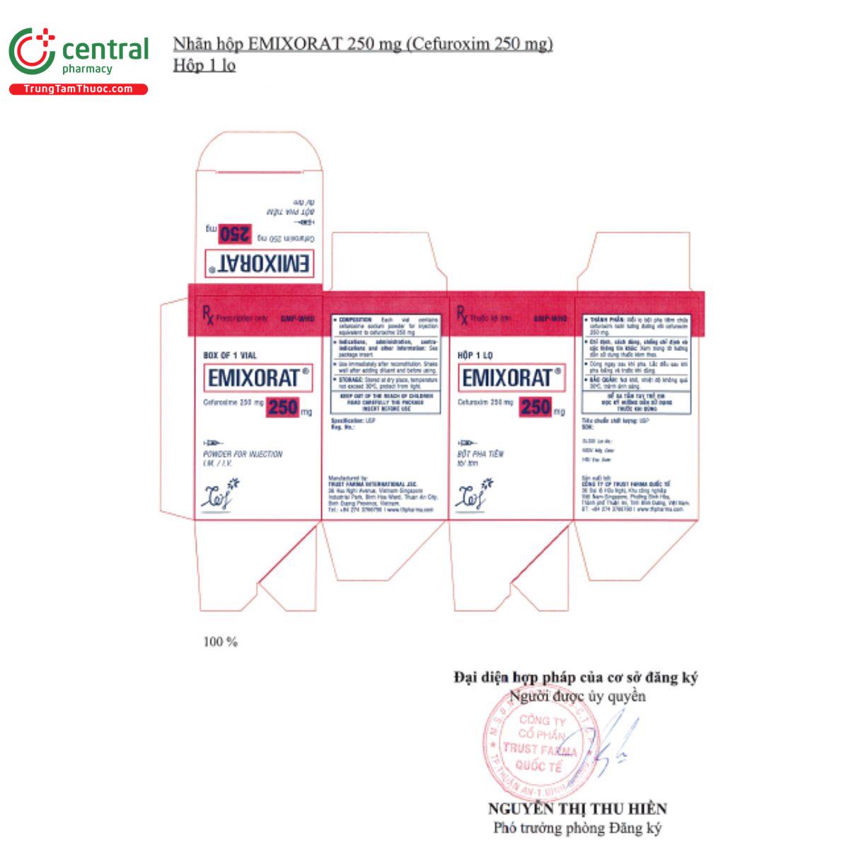 emixorat 250mg 3 C0571