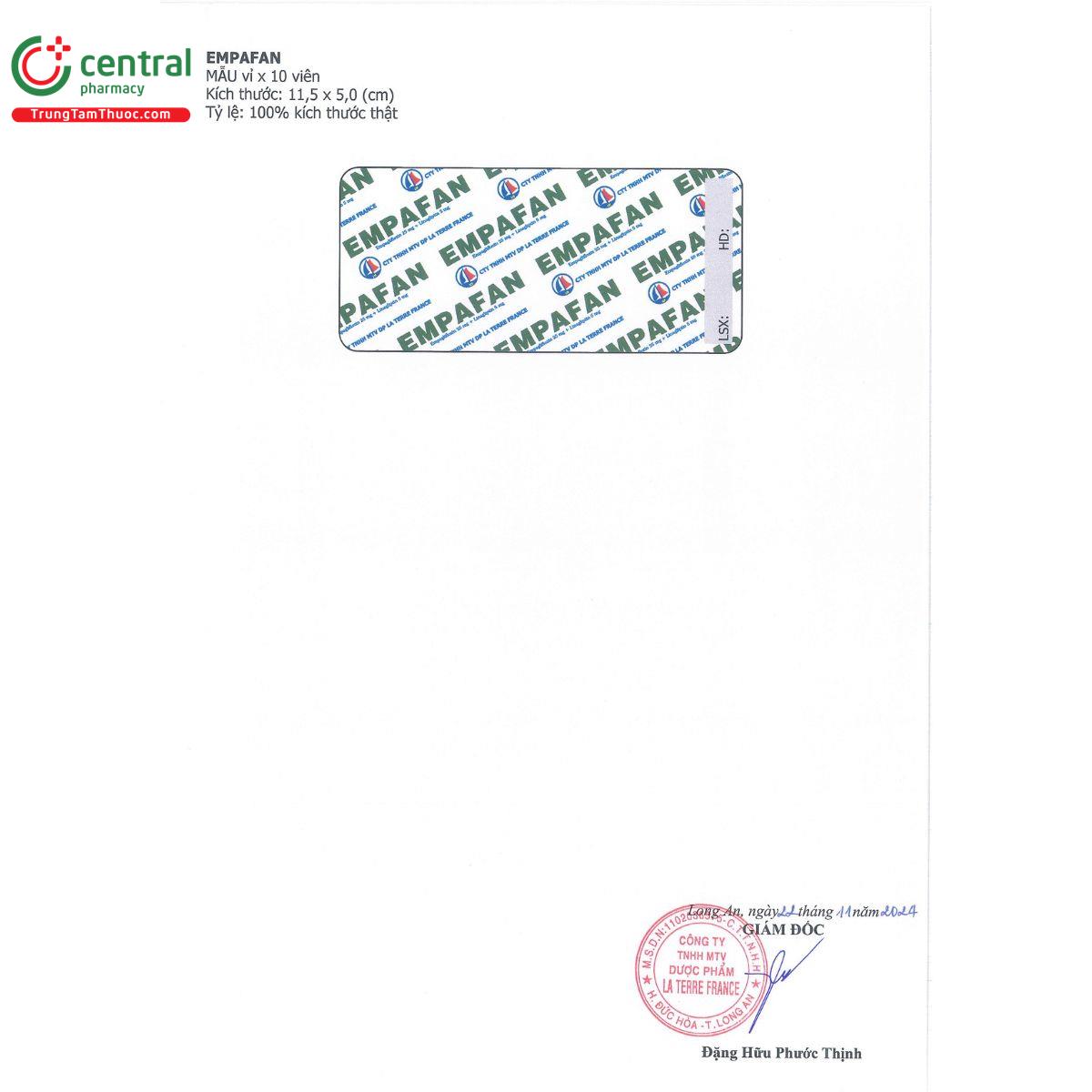 empafan 25 5mg 3 M5487