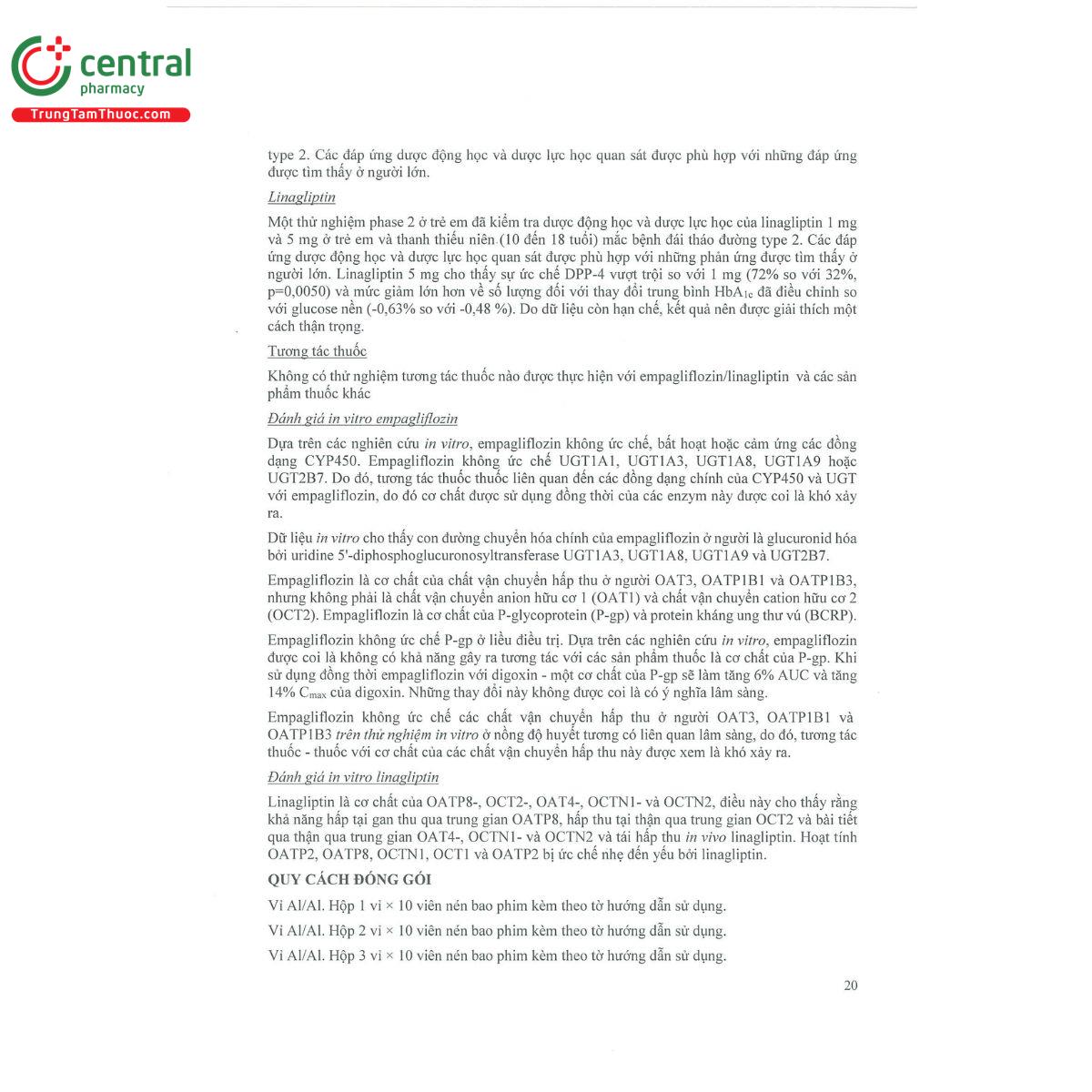 empagliflozin 10mg linagliptin 5mg 22 C1222 empagliflozin 10mg linagliptin 5mg 22 C1222