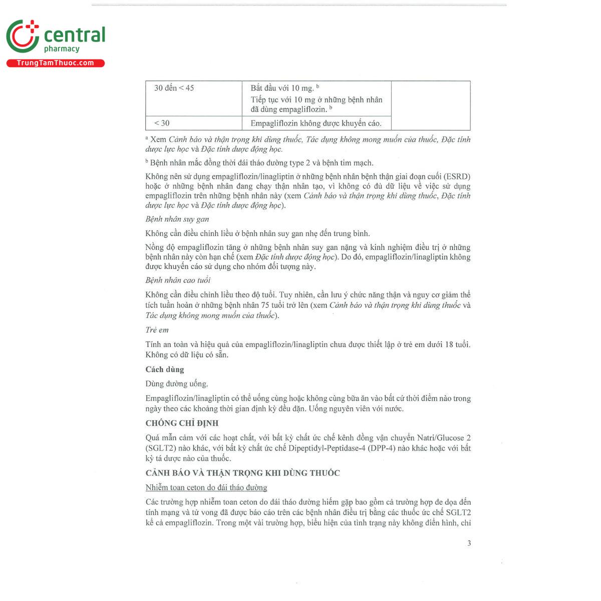 empagliflozin 10mg linagliptin 5mg 5 H3301 empagliflozin 10mg linagliptin 5mg 5 H3301