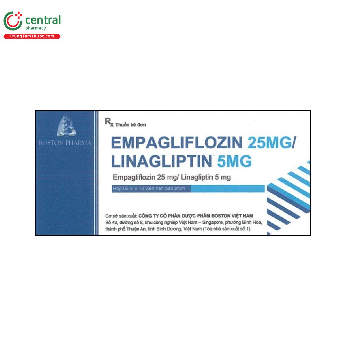 empagliflozin 25mg linagliptin 5mg 1 S7146