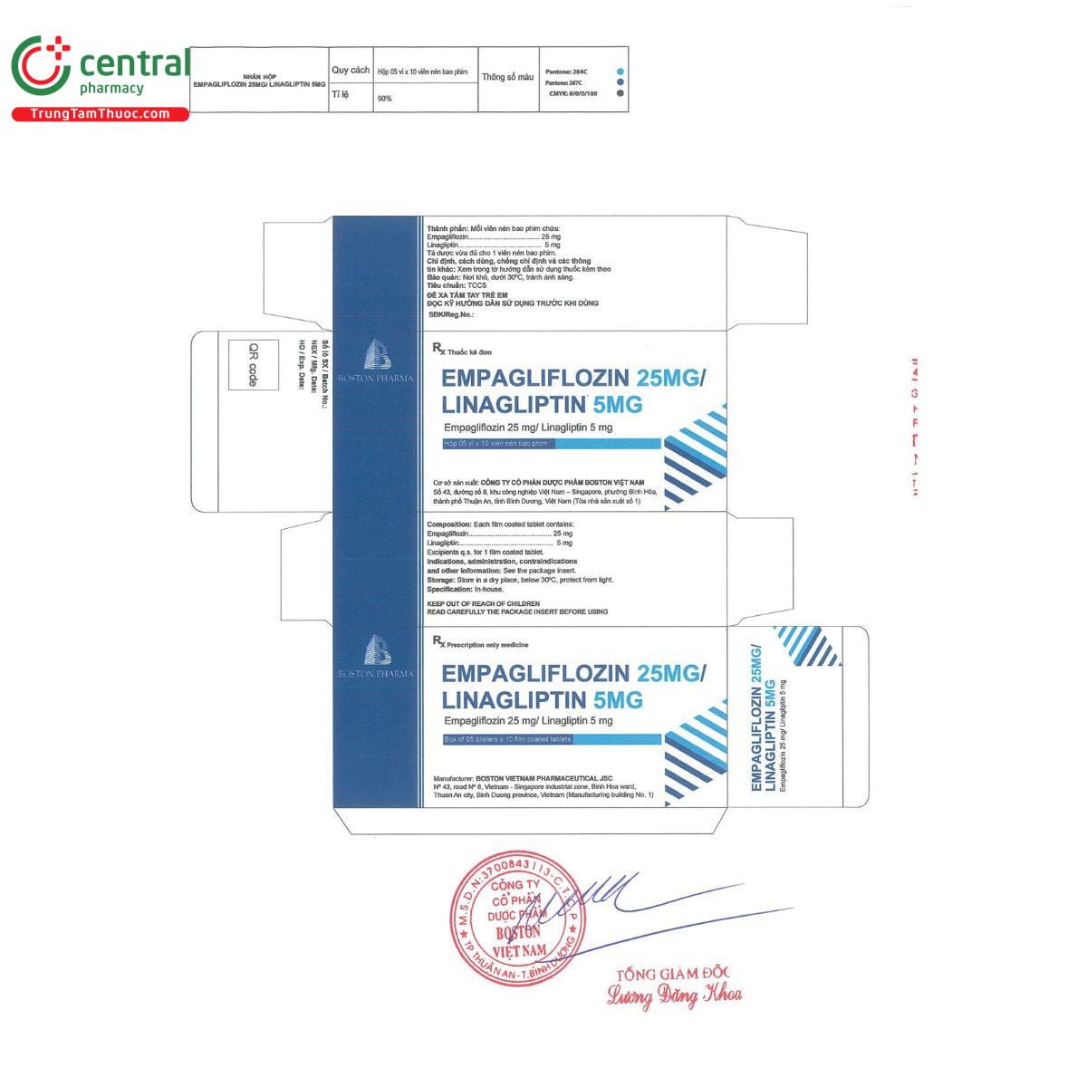 empagliflozin 25mg linagliptin 5mg 2 D1774
