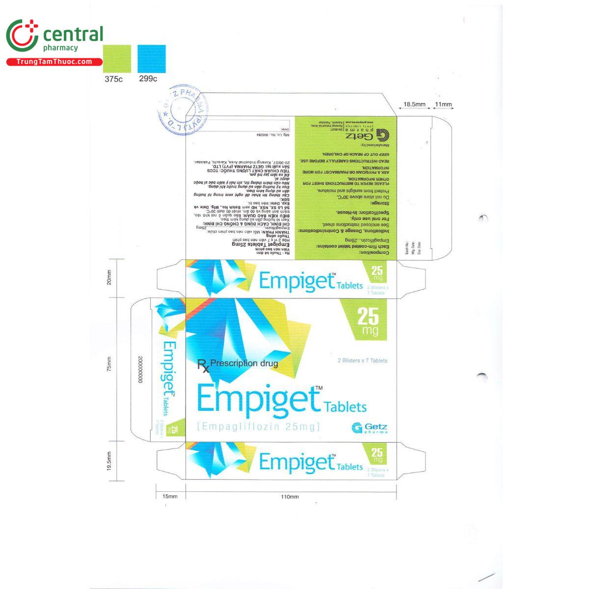 empiget tablets 25mg 3 S7584 empiget tablets 25mg 3 S7584