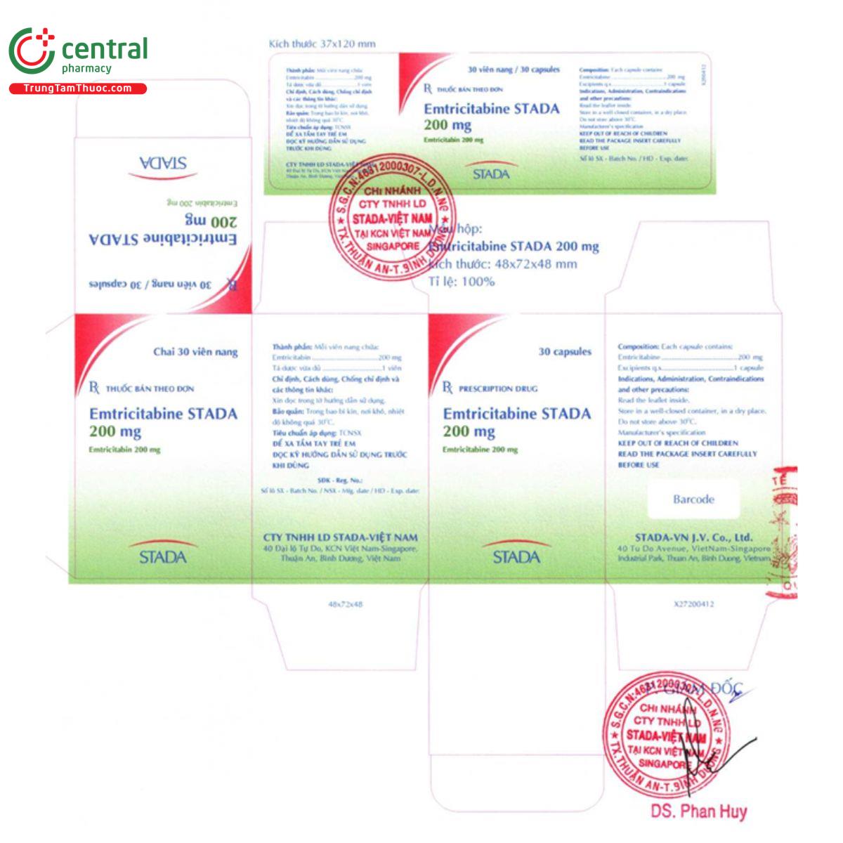 emtricitabine stada 200mg 2 F2088 emtricitabine stada 200mg 2 F2088