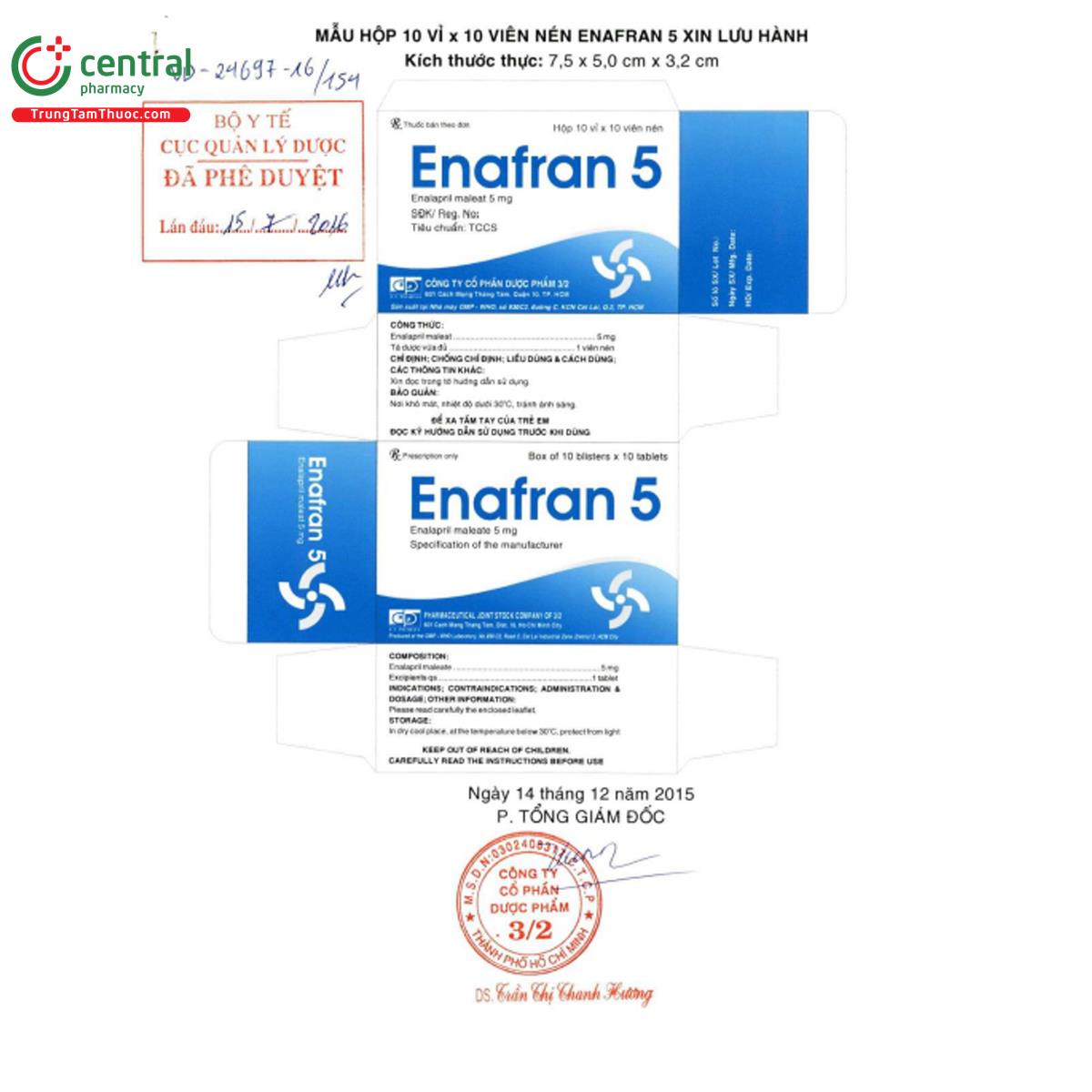 enafran 5mg 3 A0470 enafran 5mg 3 A0470