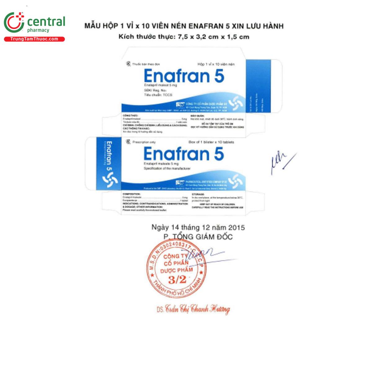 enafran 5mg 4 J3687 enafran 5mg 4 J3687