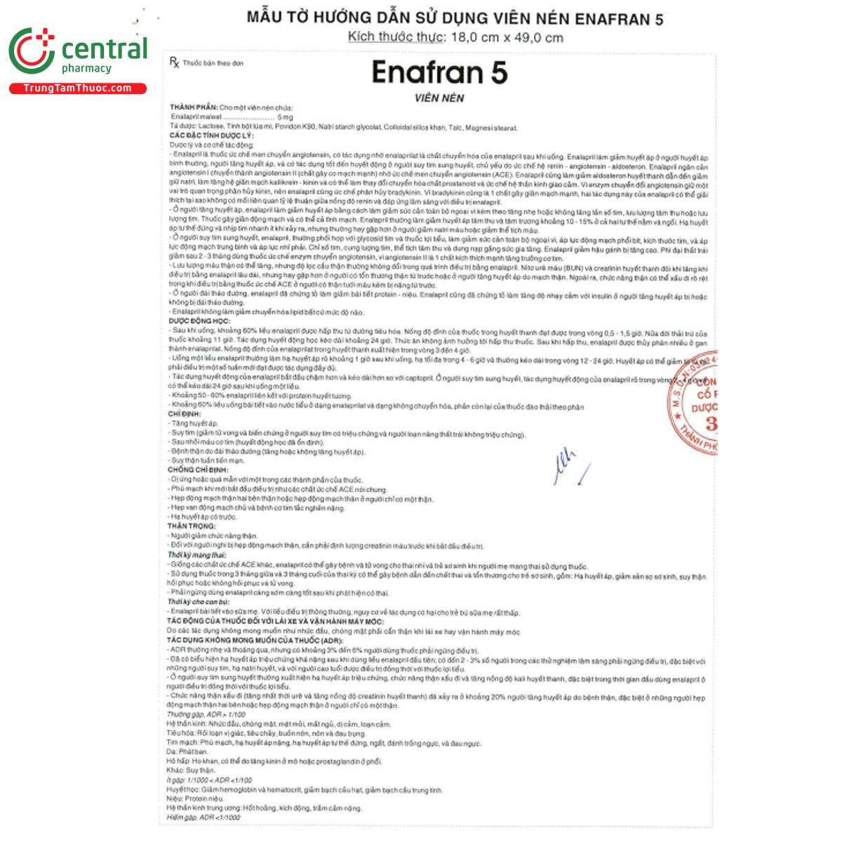 enafran 5mg 6 P6830 enafran 5mg 6 P6830