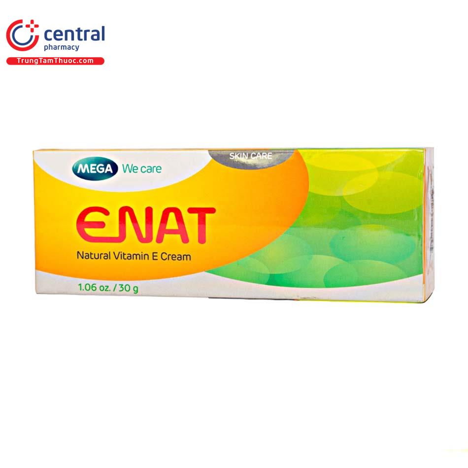 Enat Natural Vitamin E Cream 30g Cách dùng liều dùng