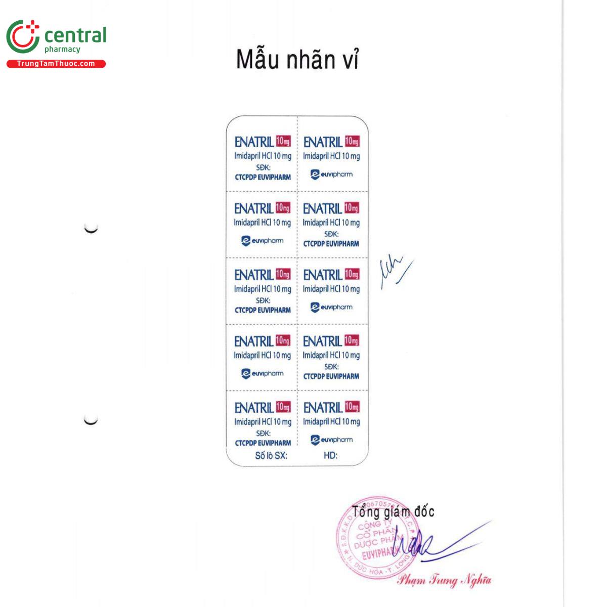enatril 10mg 4 G2138 enatril 10mg 4 G2138
