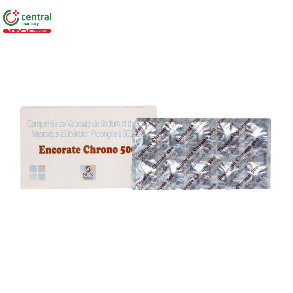 encorate chrono 500mg 2 Q6855